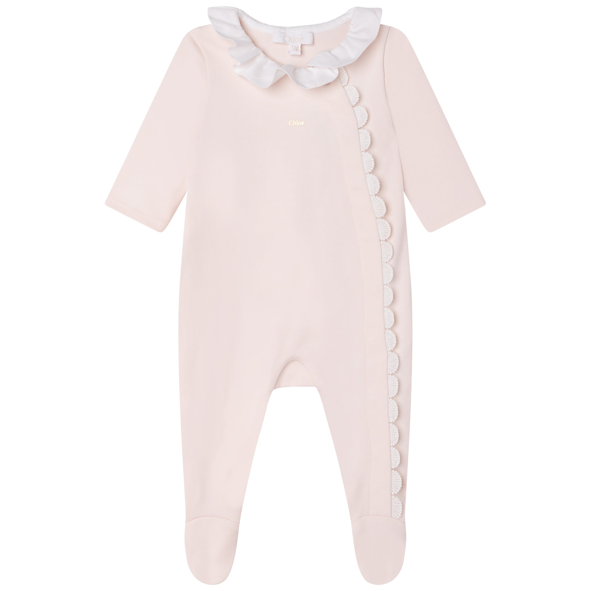 Baby Girls Pink Babysuit Set