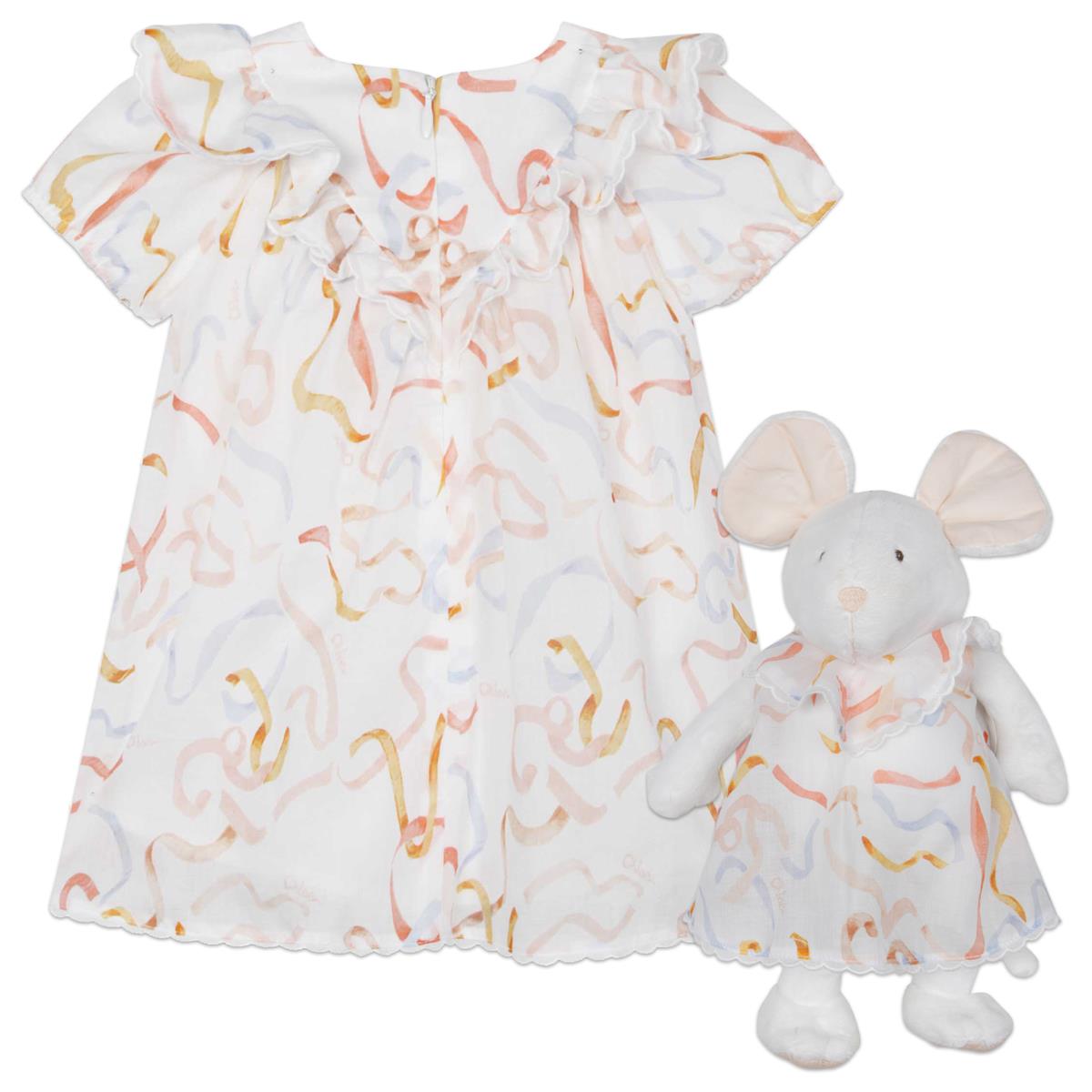 Baby Girls White Dress Set