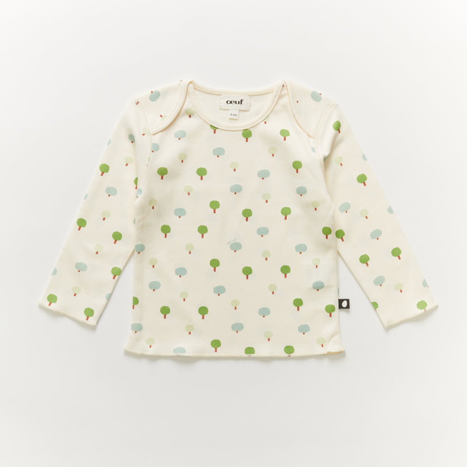Baby Boys & Girls White Printed Cotton T-Shirt