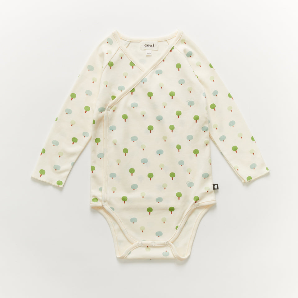 Baby Boys & Girls White Printed Cotton Babysuit