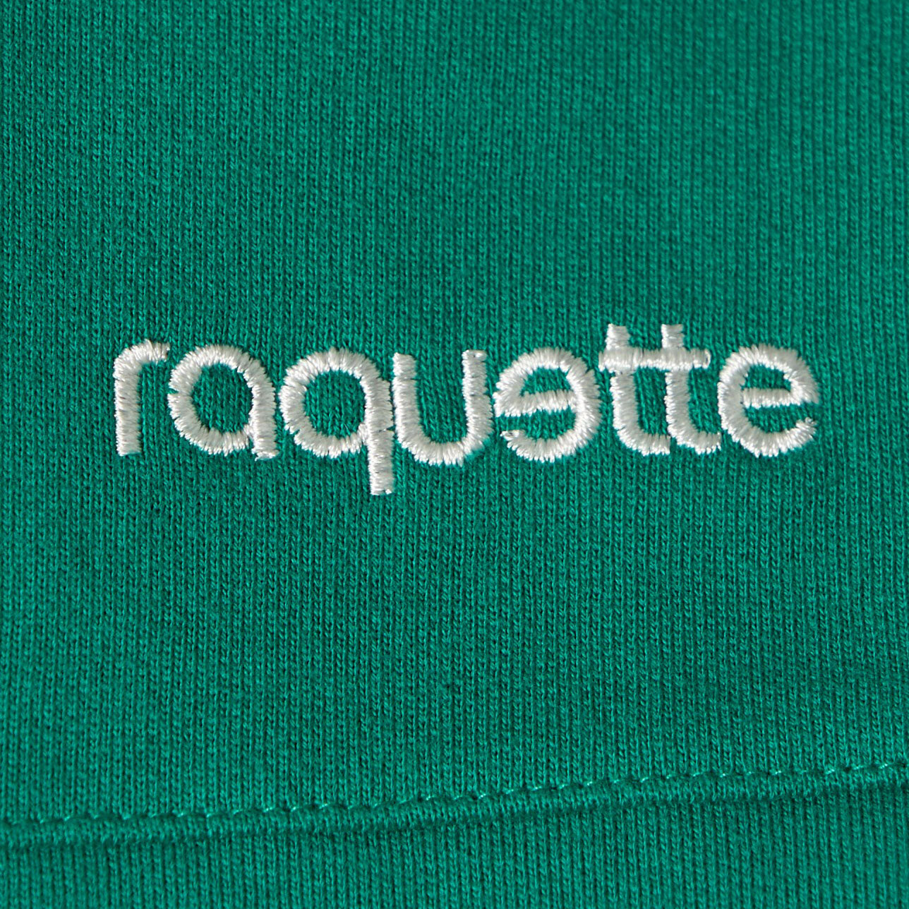 Girls Green Logo Cotton Skirt
