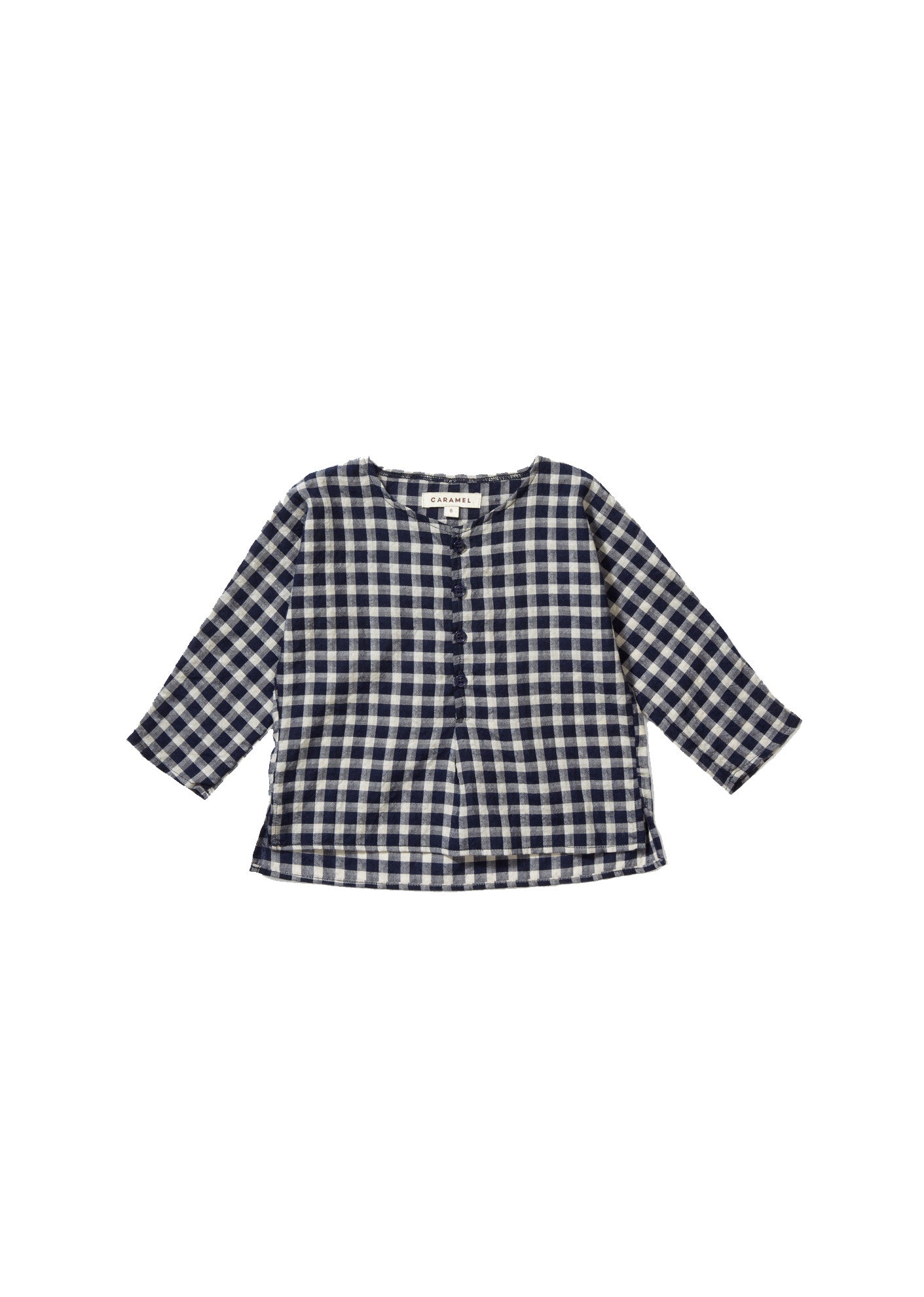 Baby Boys Box Check Woven Shirt