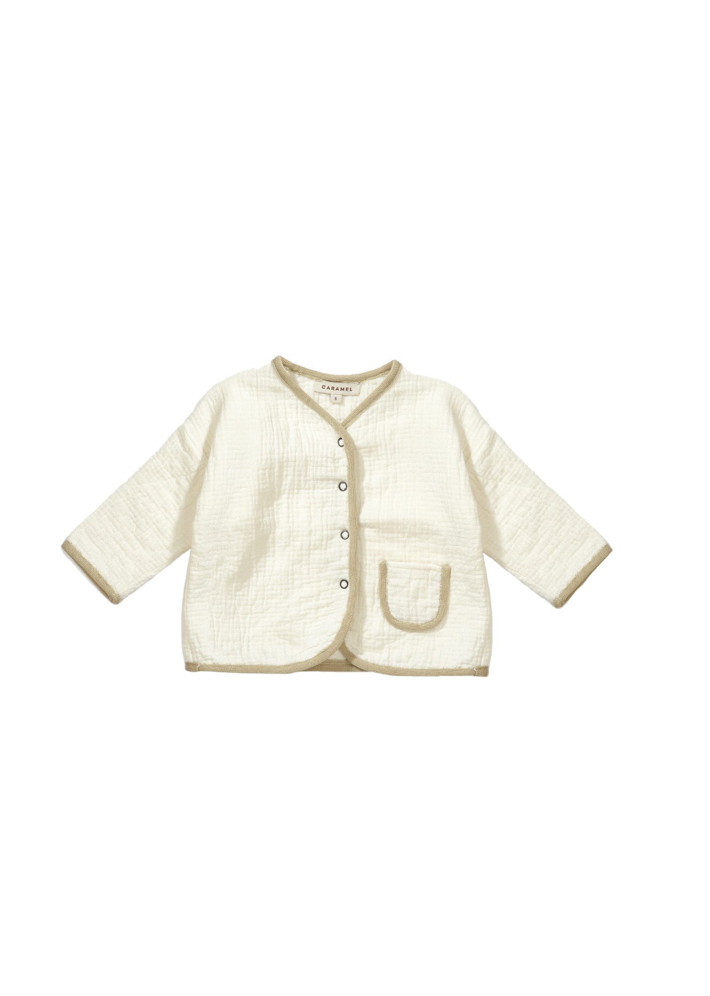 Baby White Woven Jacket