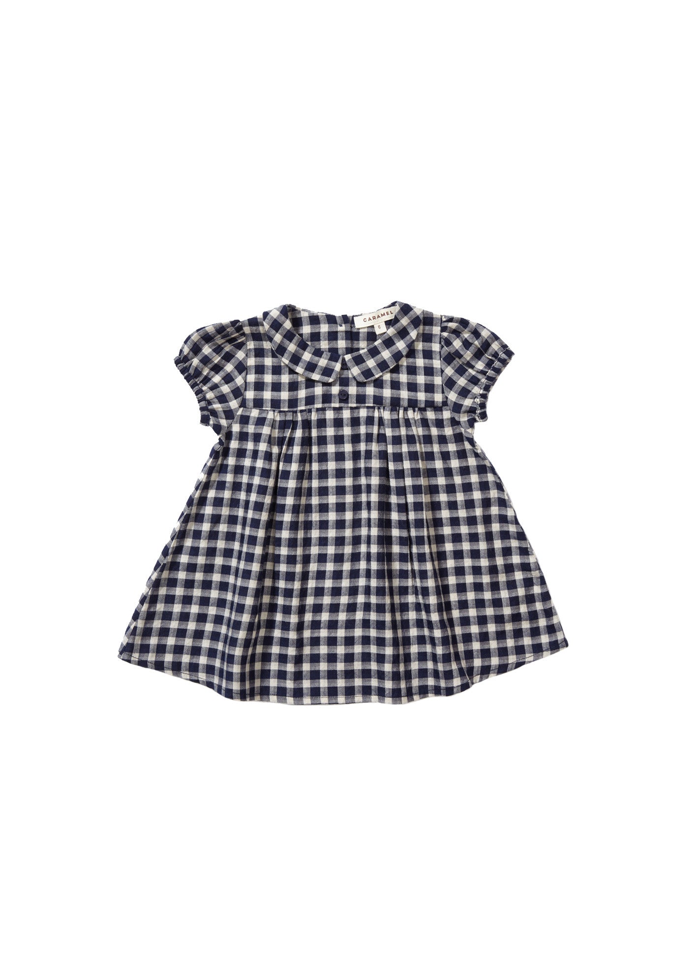 Baby Girls Box Checked Dress