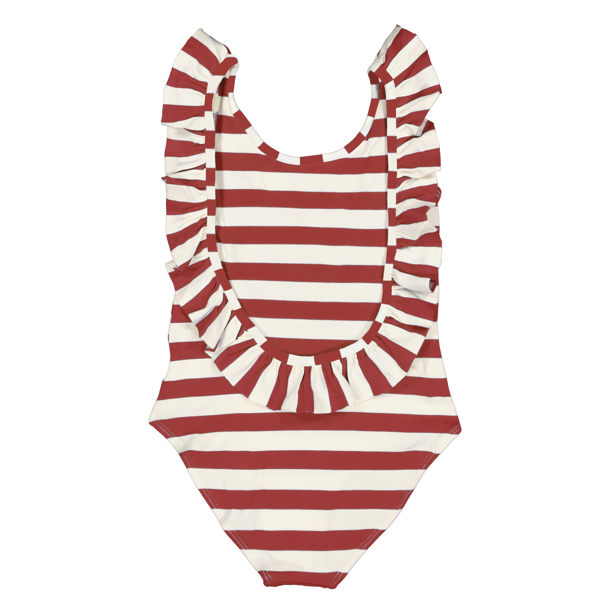 Girls Pink Stripes UV Protective Swimsuit(UPF50+)