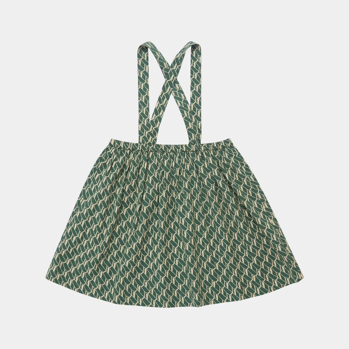Girls Green Cotton Skirts