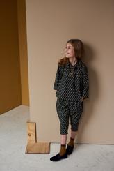 Girls Black Woodpigeon Trousers