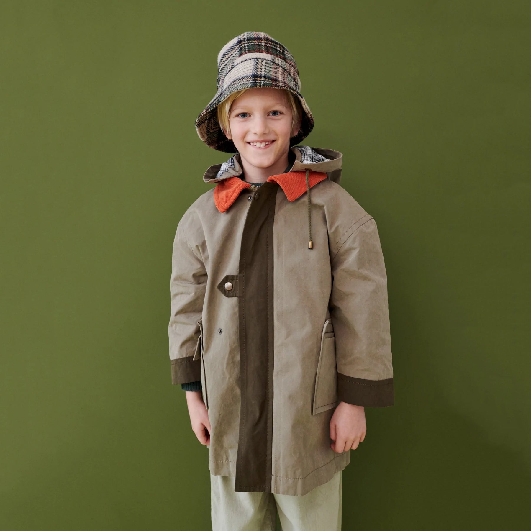 Boys & Girls Beige Coat