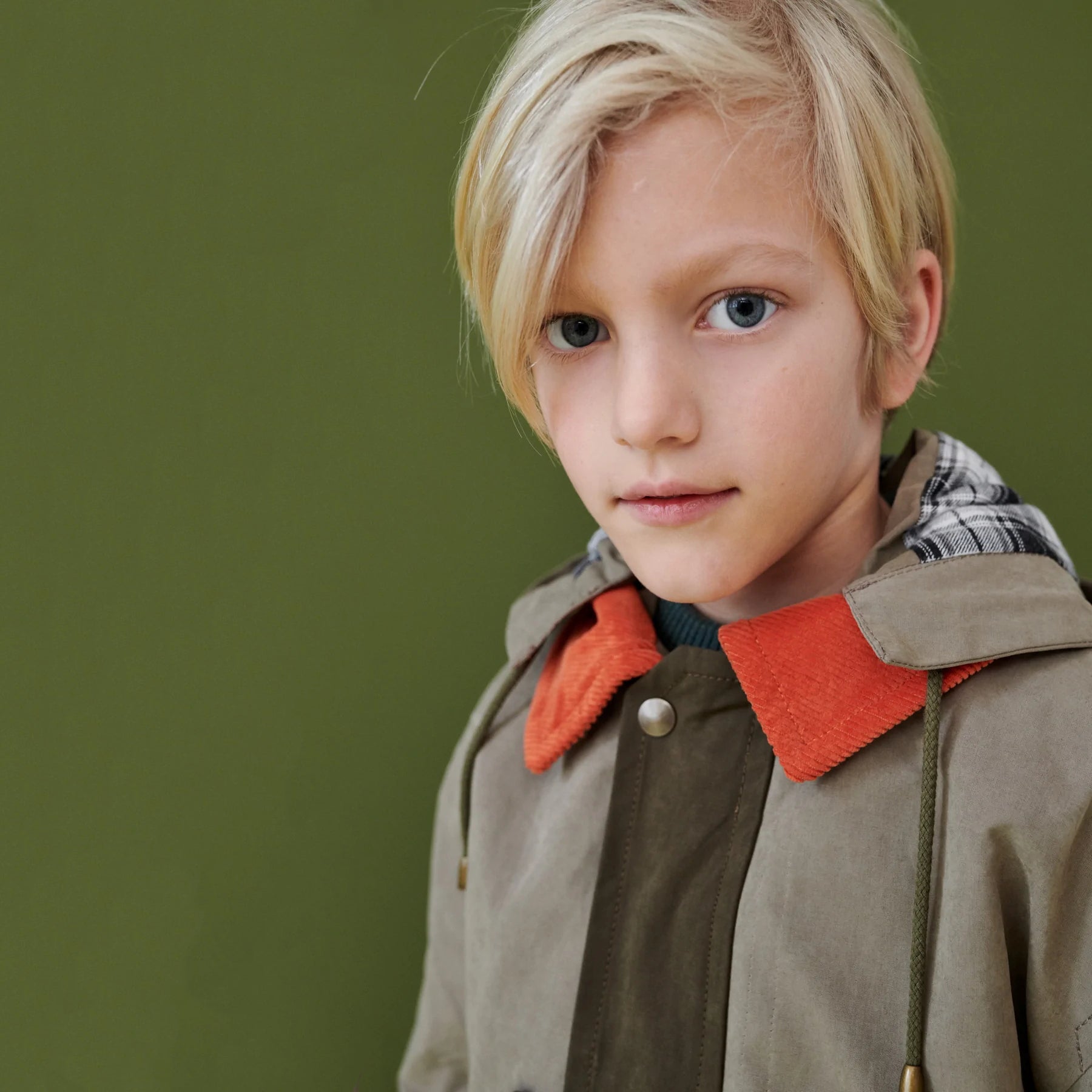 Boys & Girls Beige Coat