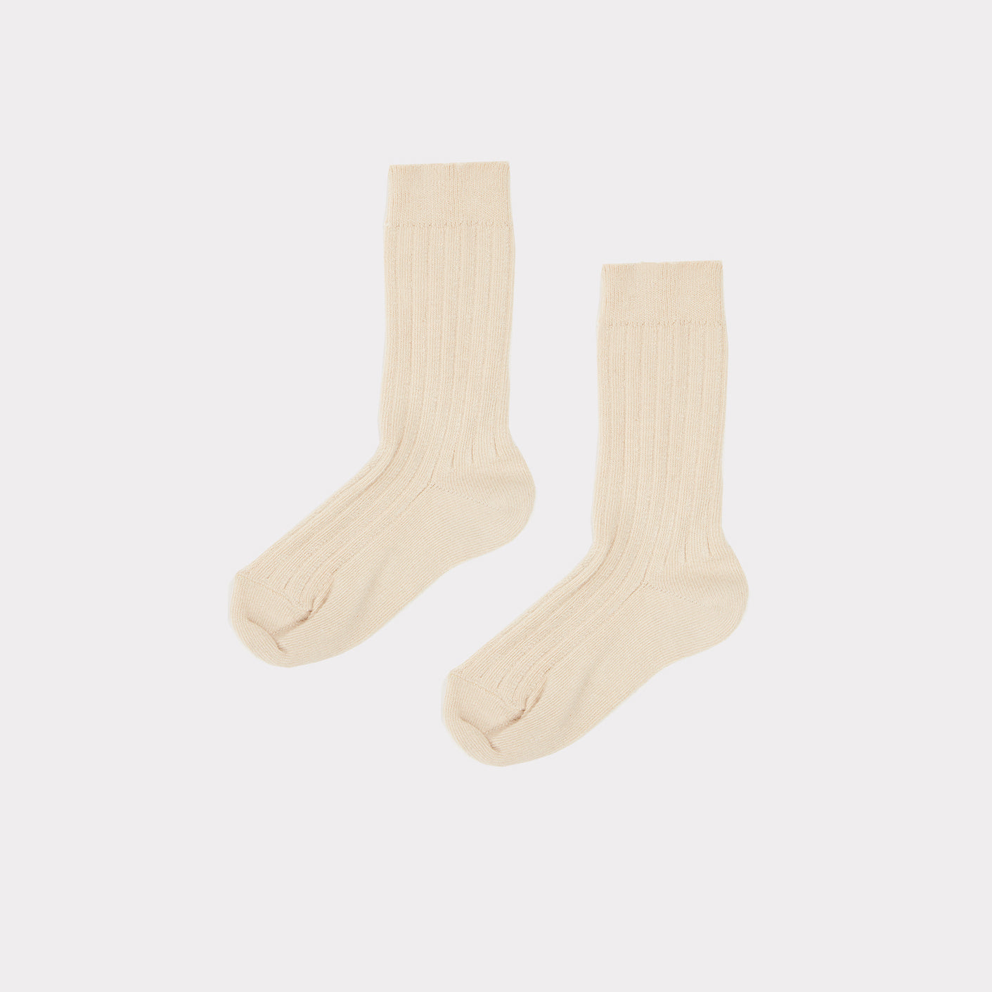 Boys & Girls White Cotton Socks