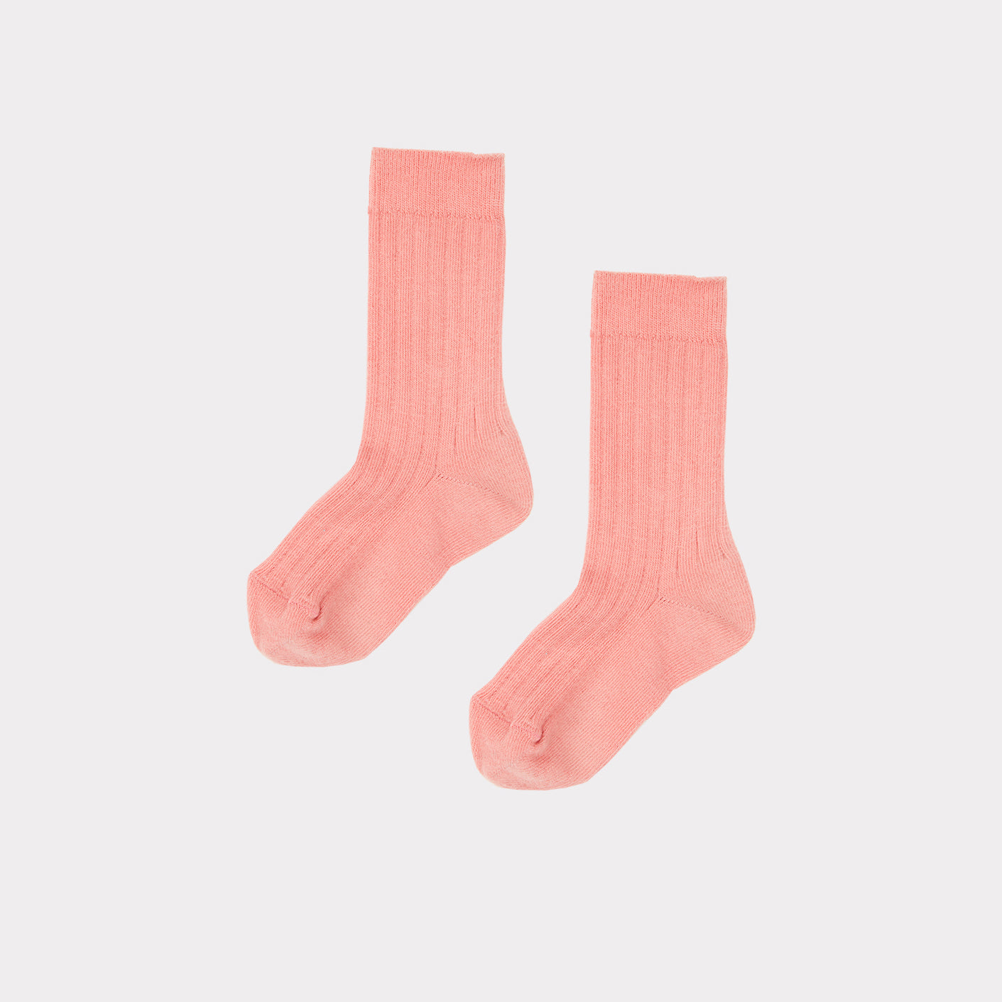 Girls Pink Cotton Socks