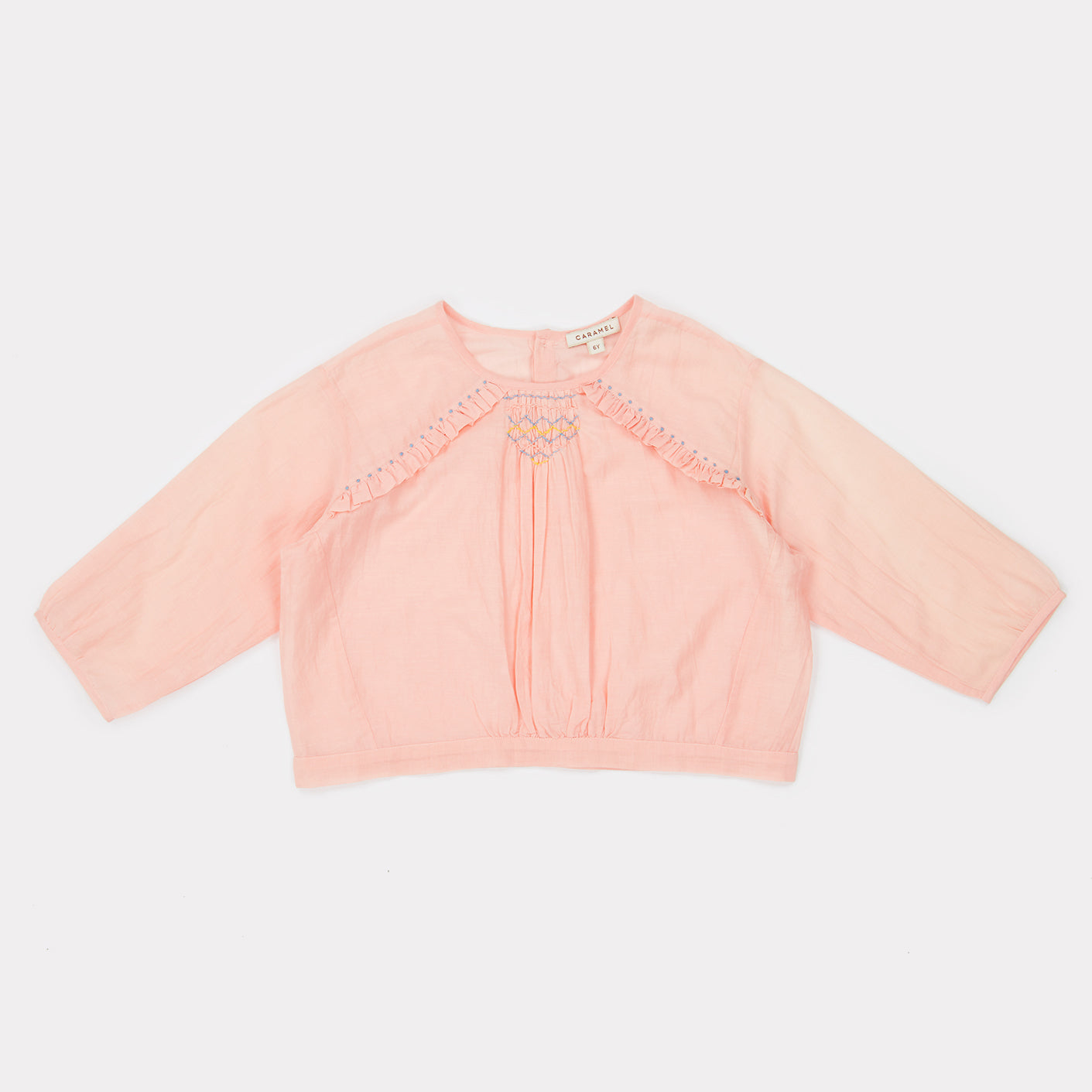 Girls Pink Cotton Top