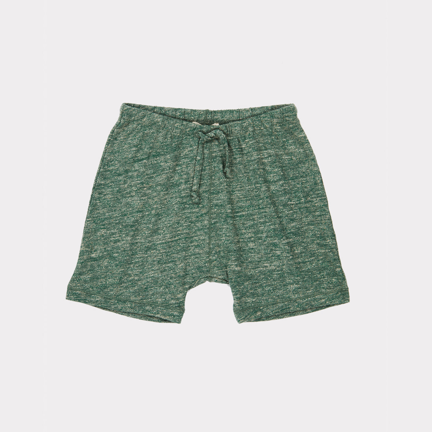 Boys & Girls Green Cotton Shorts