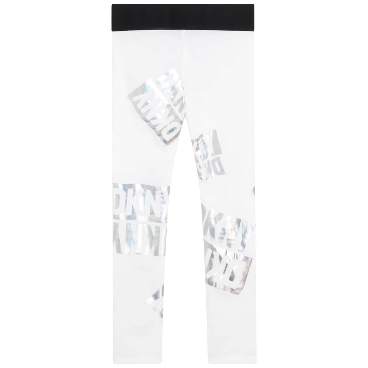 Girls White Leggigns