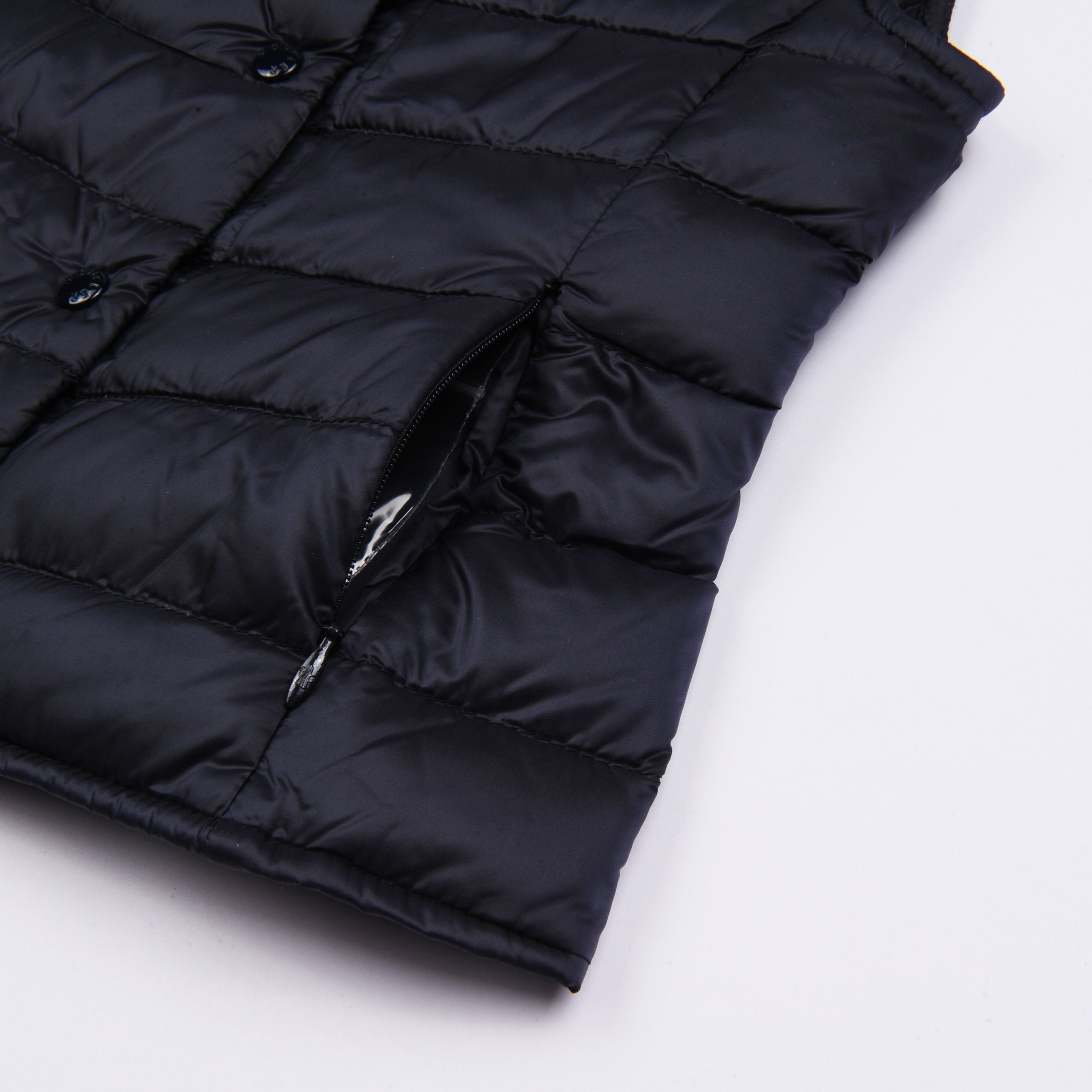 Girls Black 'LIANE' Padded Down Vest