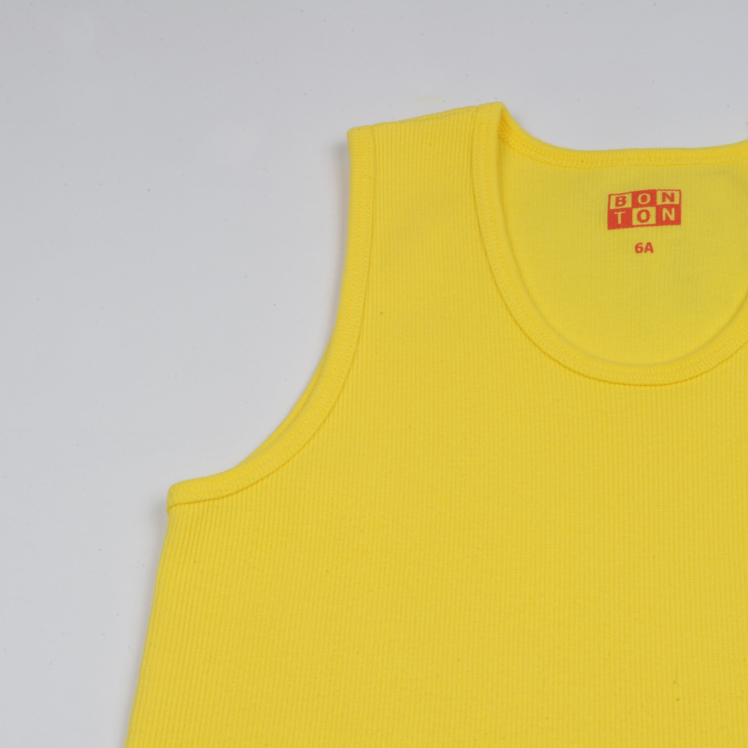 Boys Yellow Cotton Top