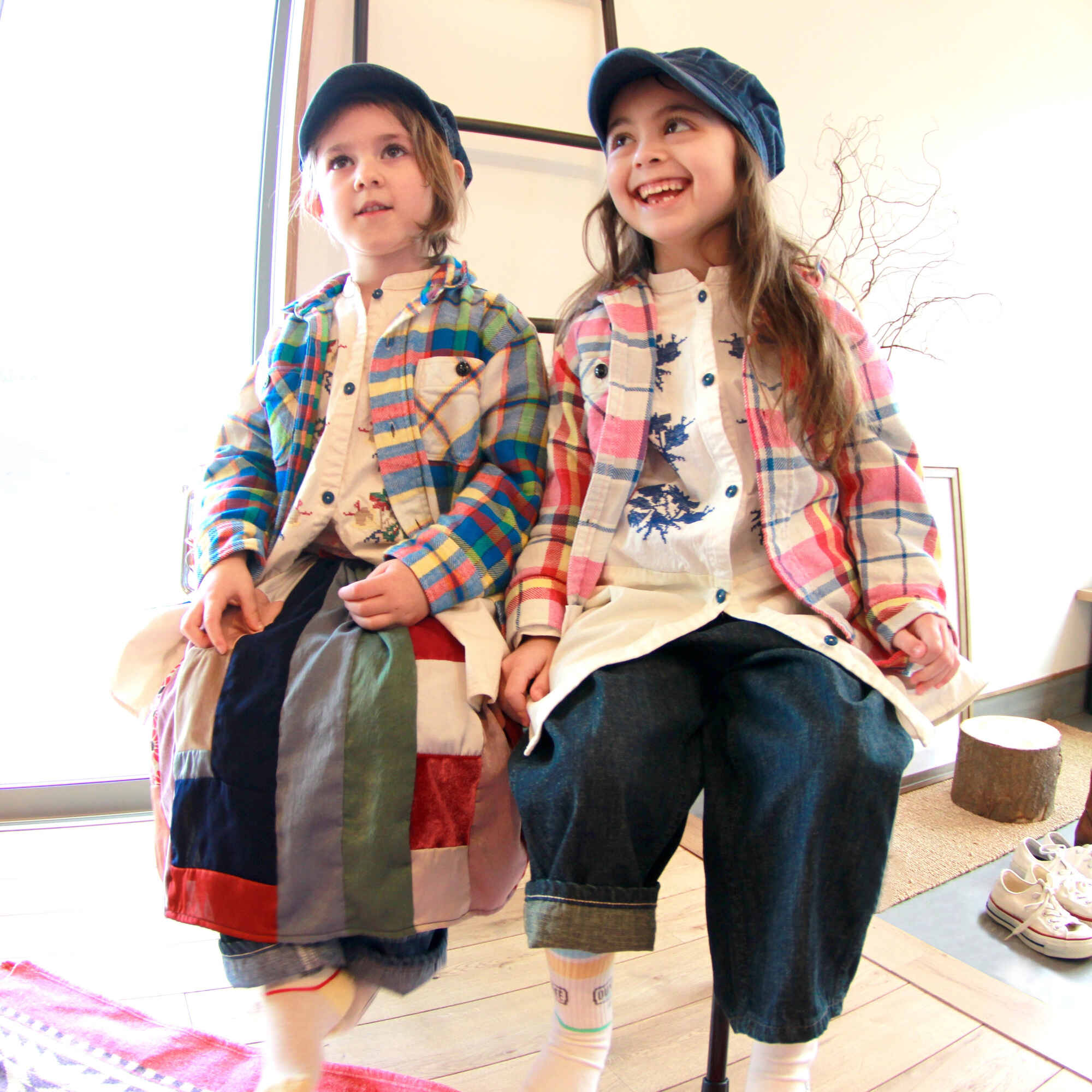 Boys & Girls Blue Denim Cap