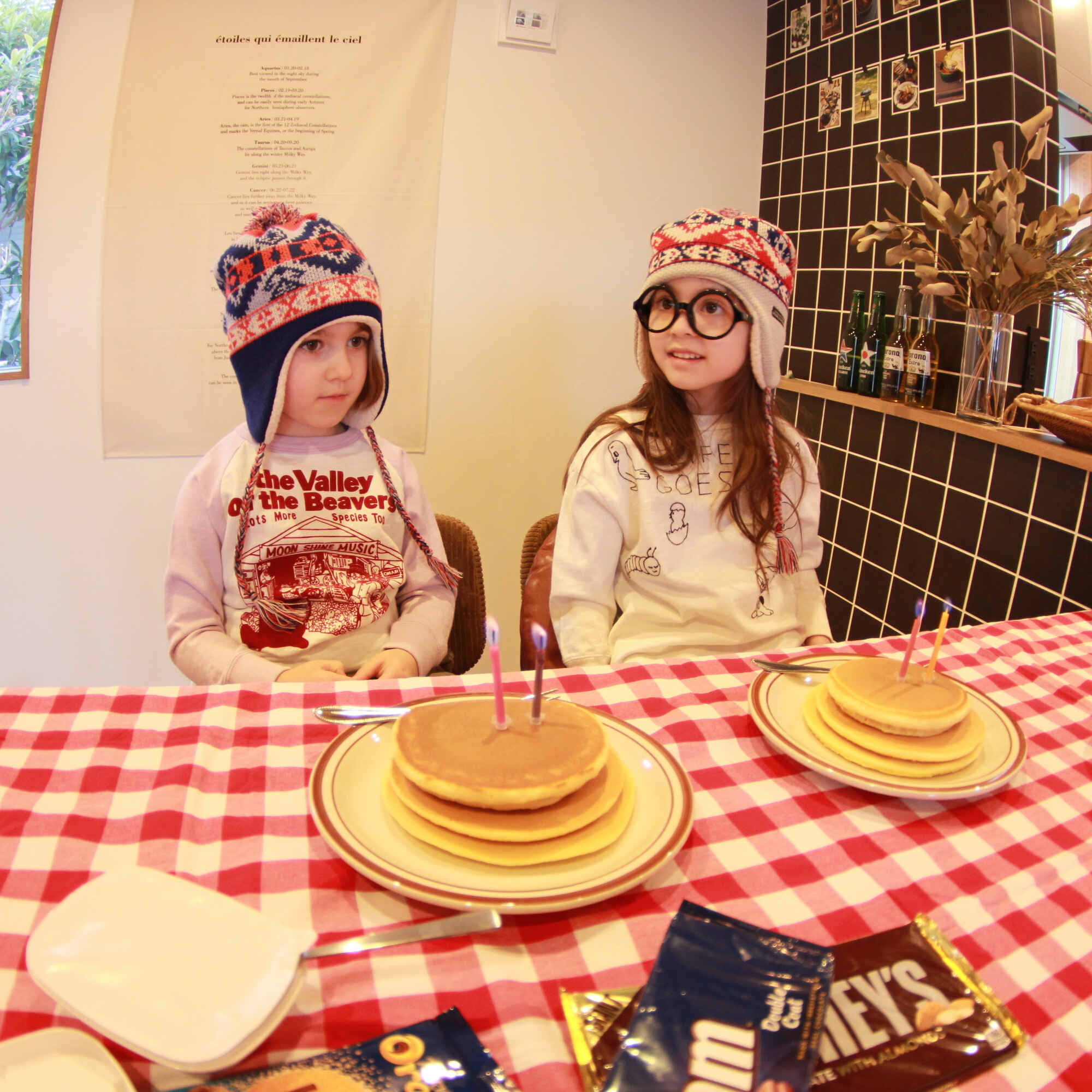 Boys & Girls Pink Printed Cotton T-Shirt