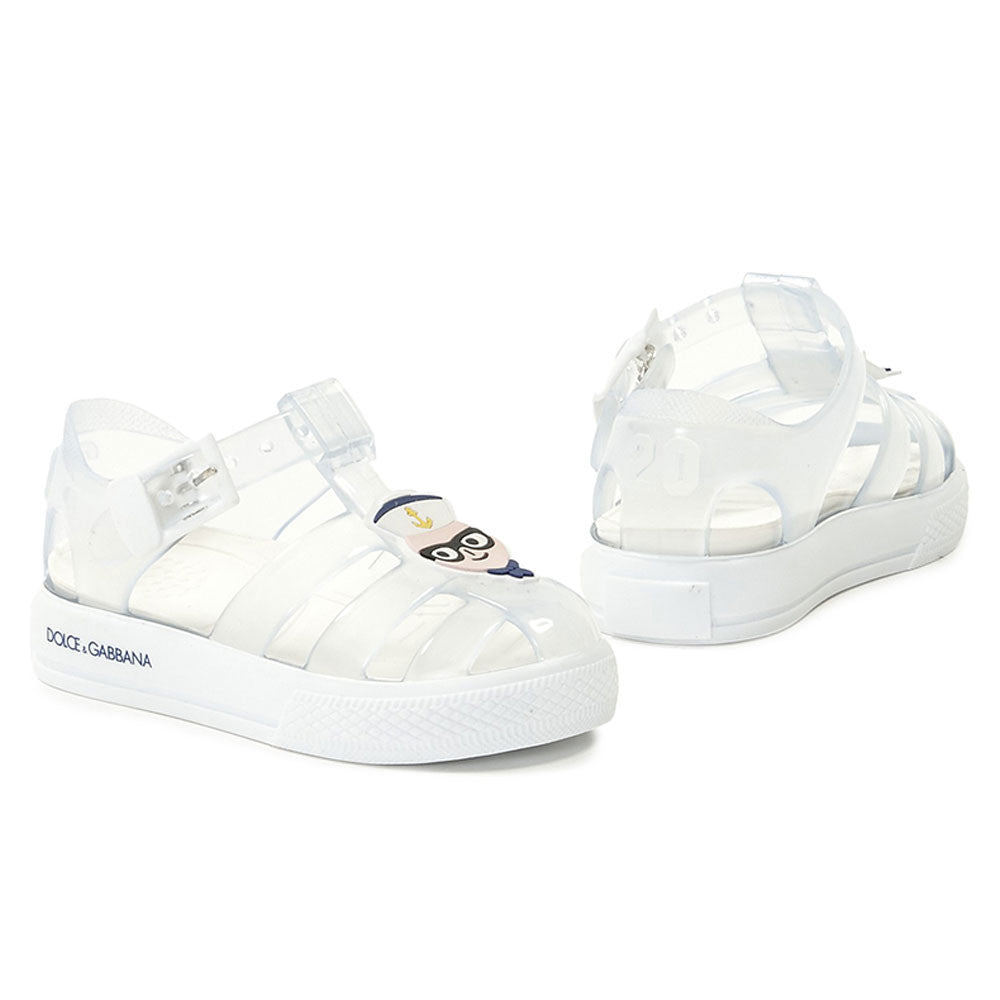 Baby White Pvc Sandal - CÉMAROSE | Children's Fashion Store