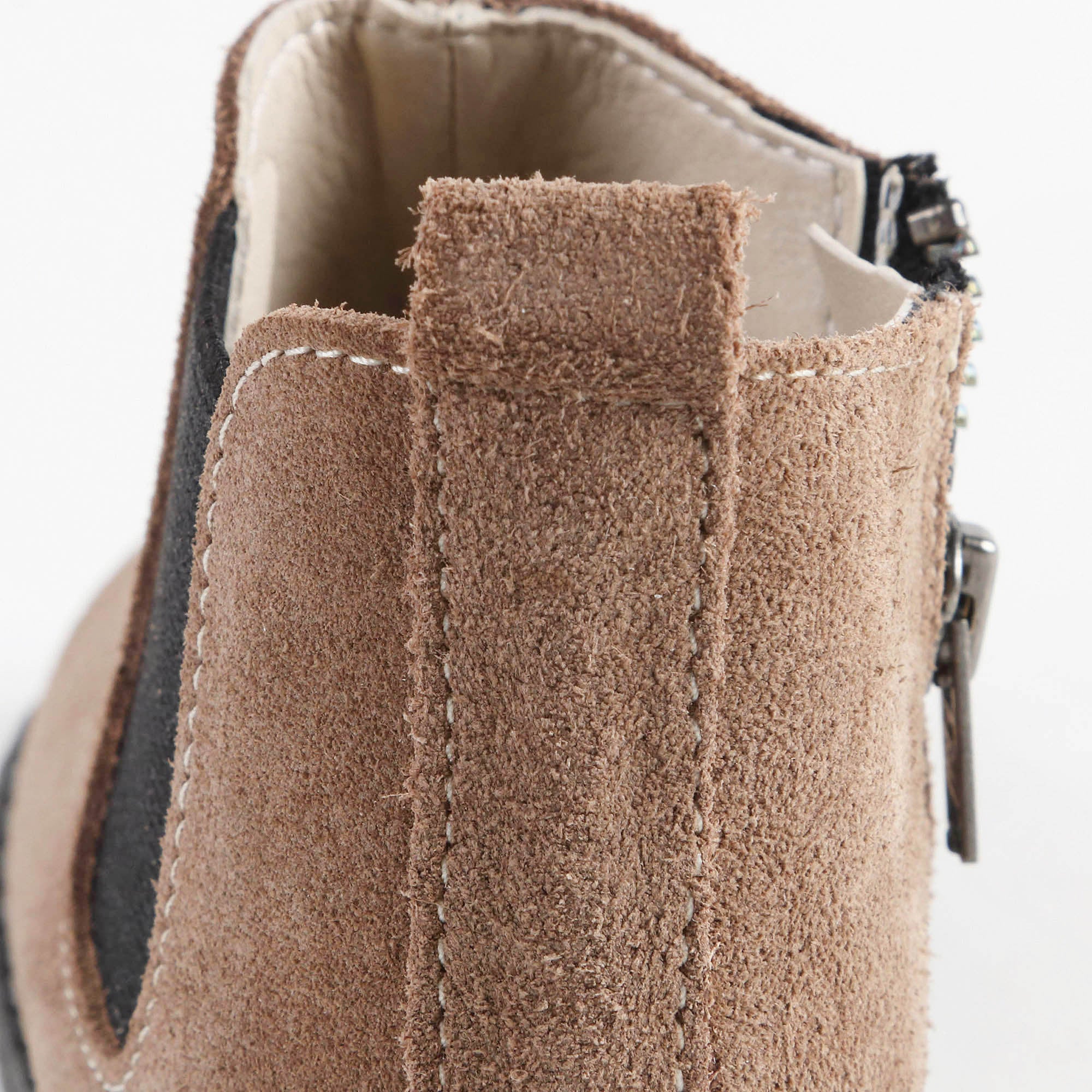 Boys Beige Tendon Soles Boot