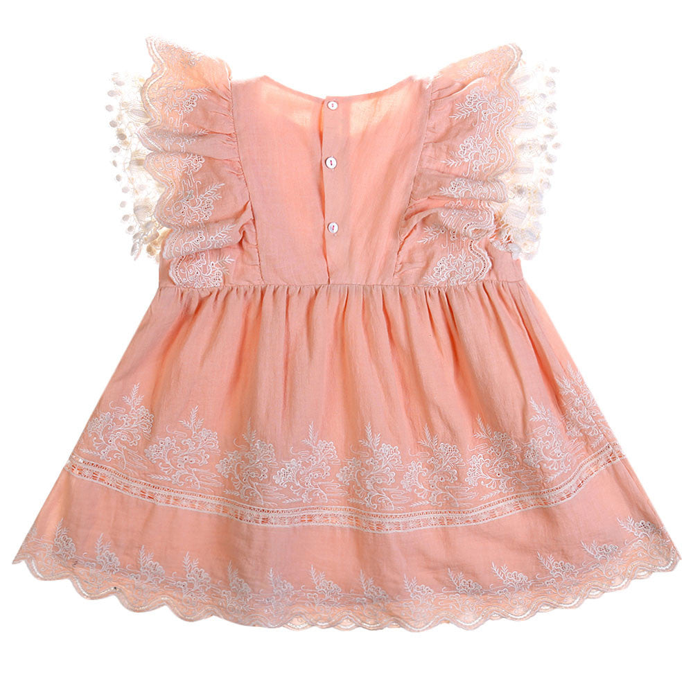 Girls Light Pink "Hermine" Dress