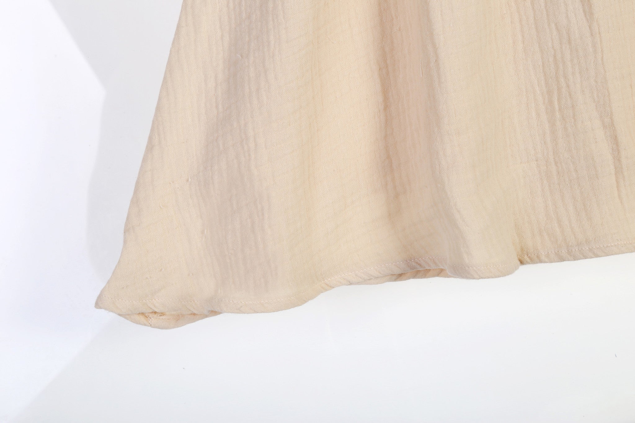 Girls Beige Embroidered Trims Cotton 'Kaja' Dress - CÉMAROSE | Children's Fashion Store - 5
