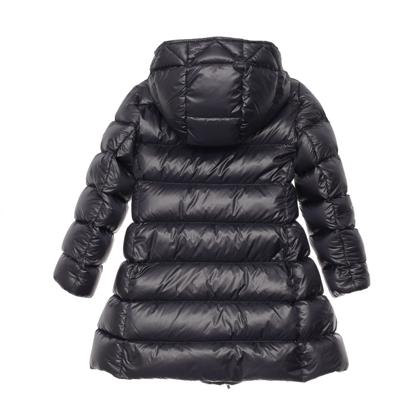 Girls Navy Blue Hooded 'Suyen' Padded Down Jacket - CÉMAROSE | Children's Fashion Store - 2