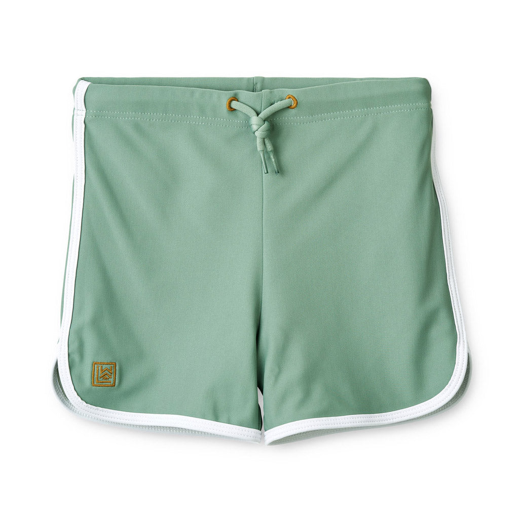 Boys Green Swim Shorts