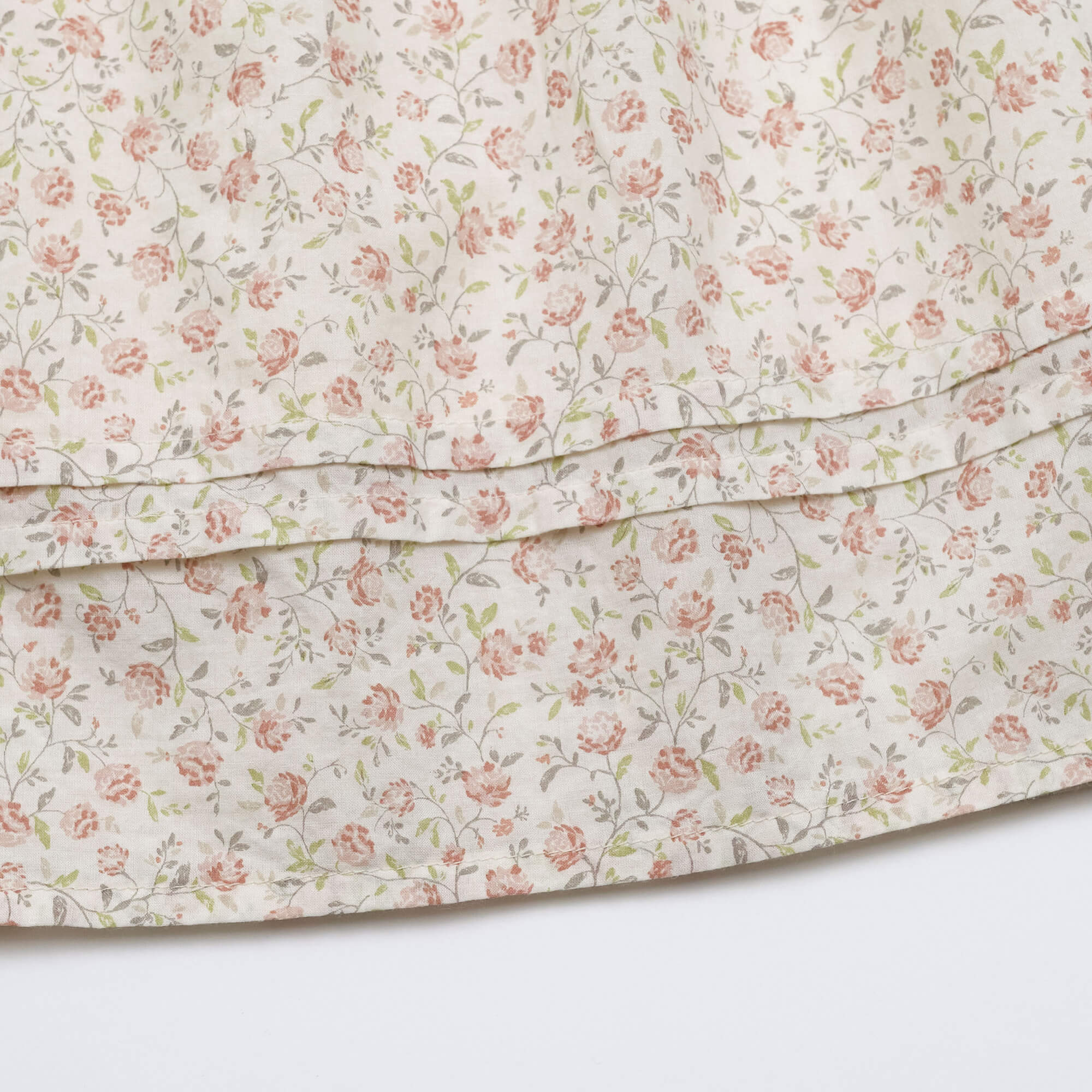 Girls Pink Floral Cotton Dress