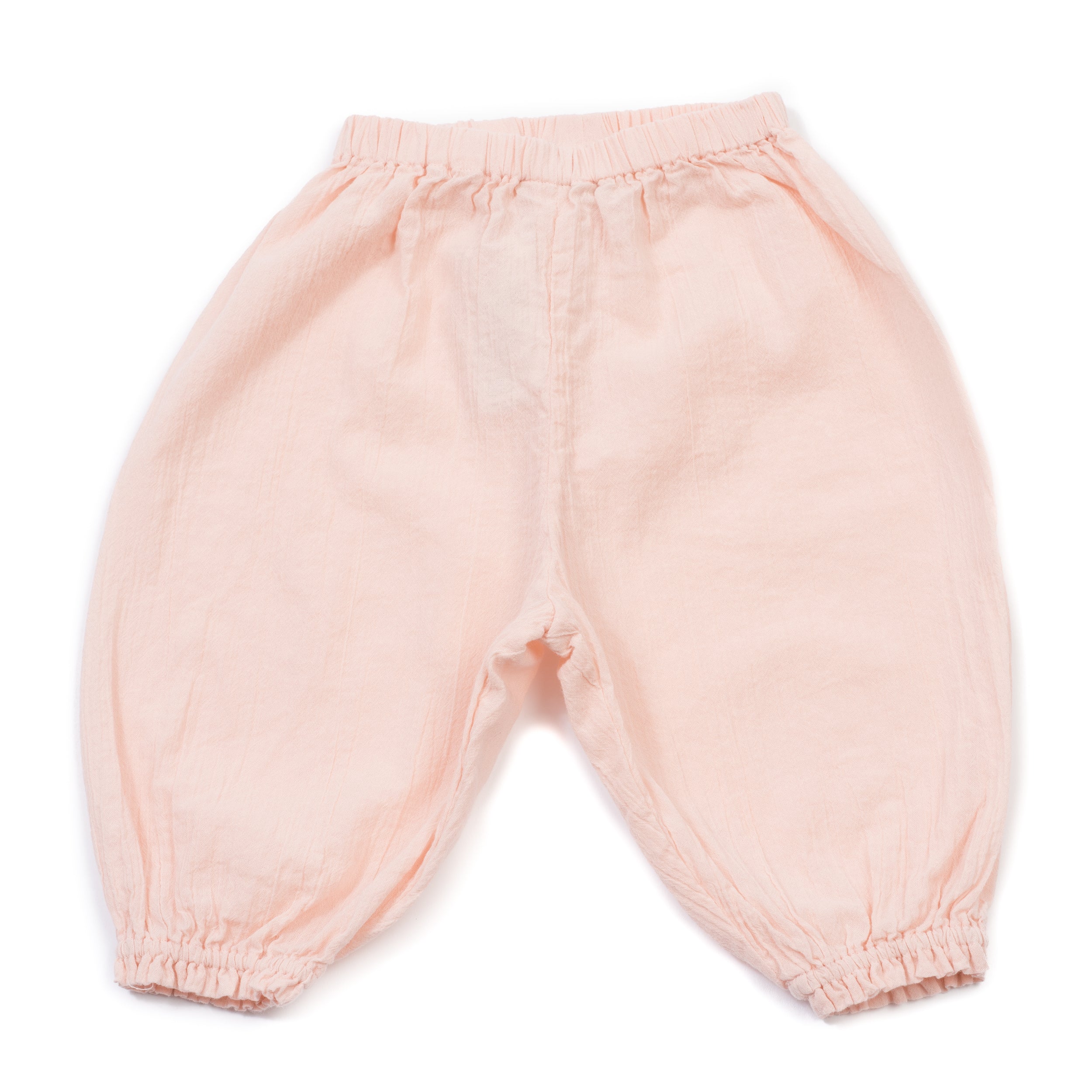 Baby Girls Rose Blossom Cotton Trousers