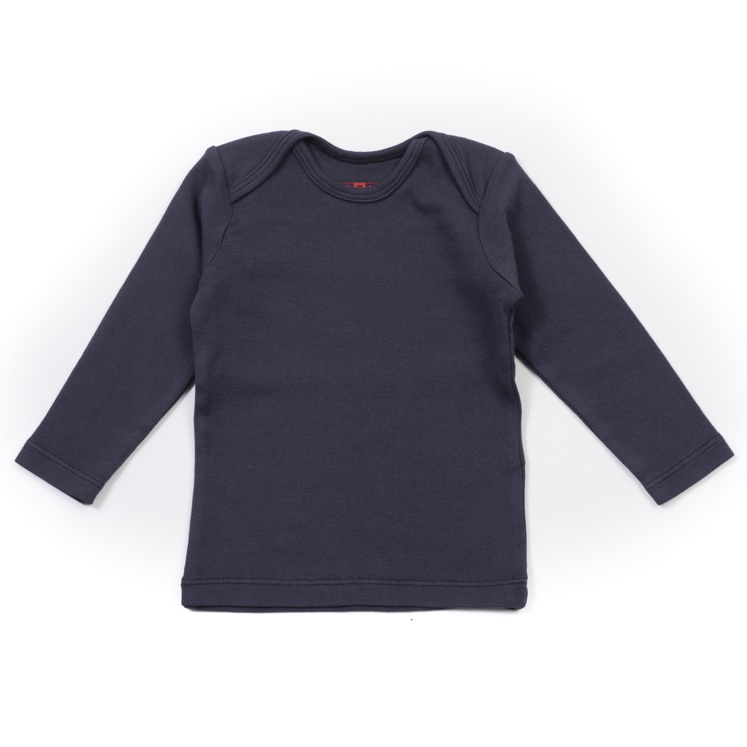 Baby Boys Navy Blue Cotton T-shirt