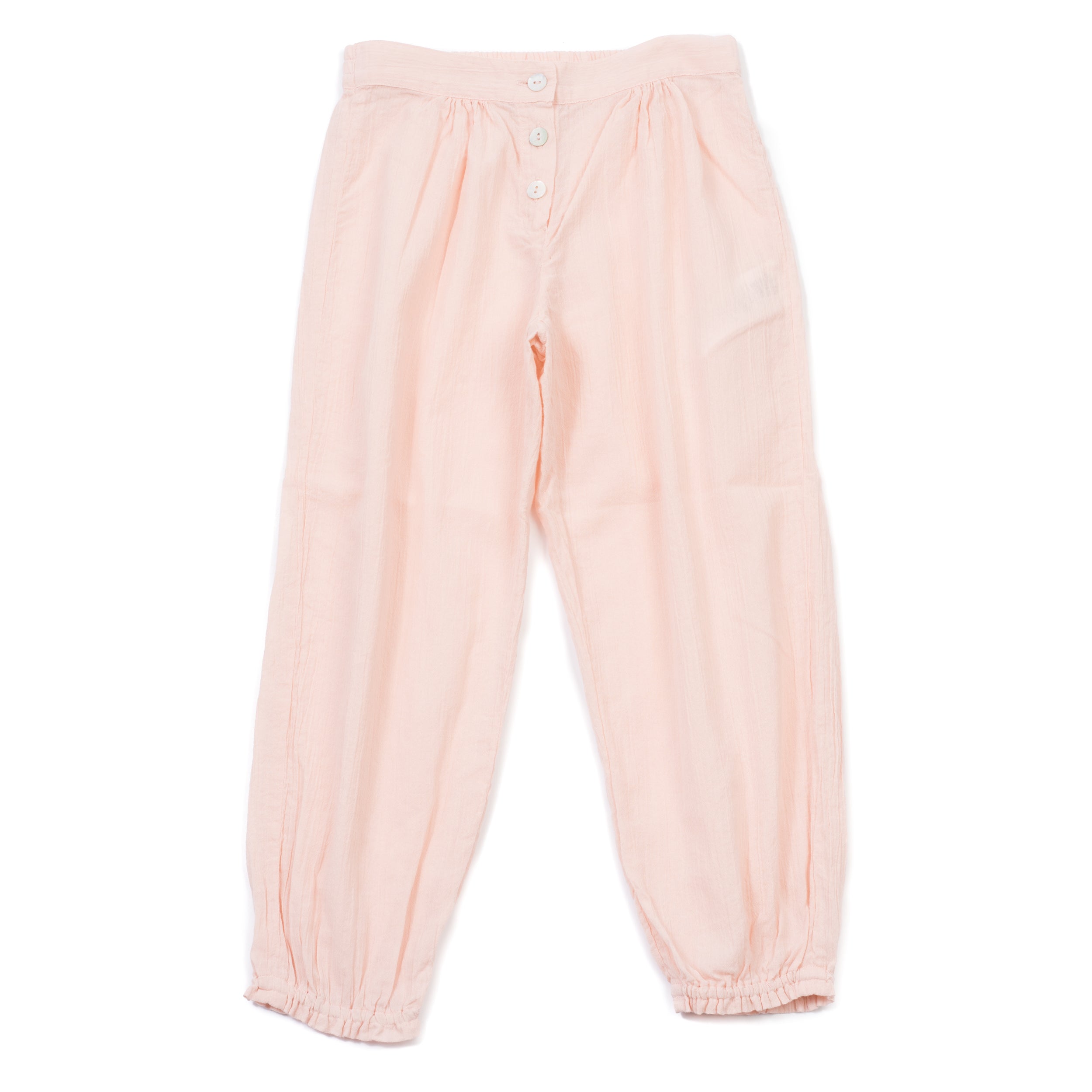 Girls Rose Blossom Cotton Trousers