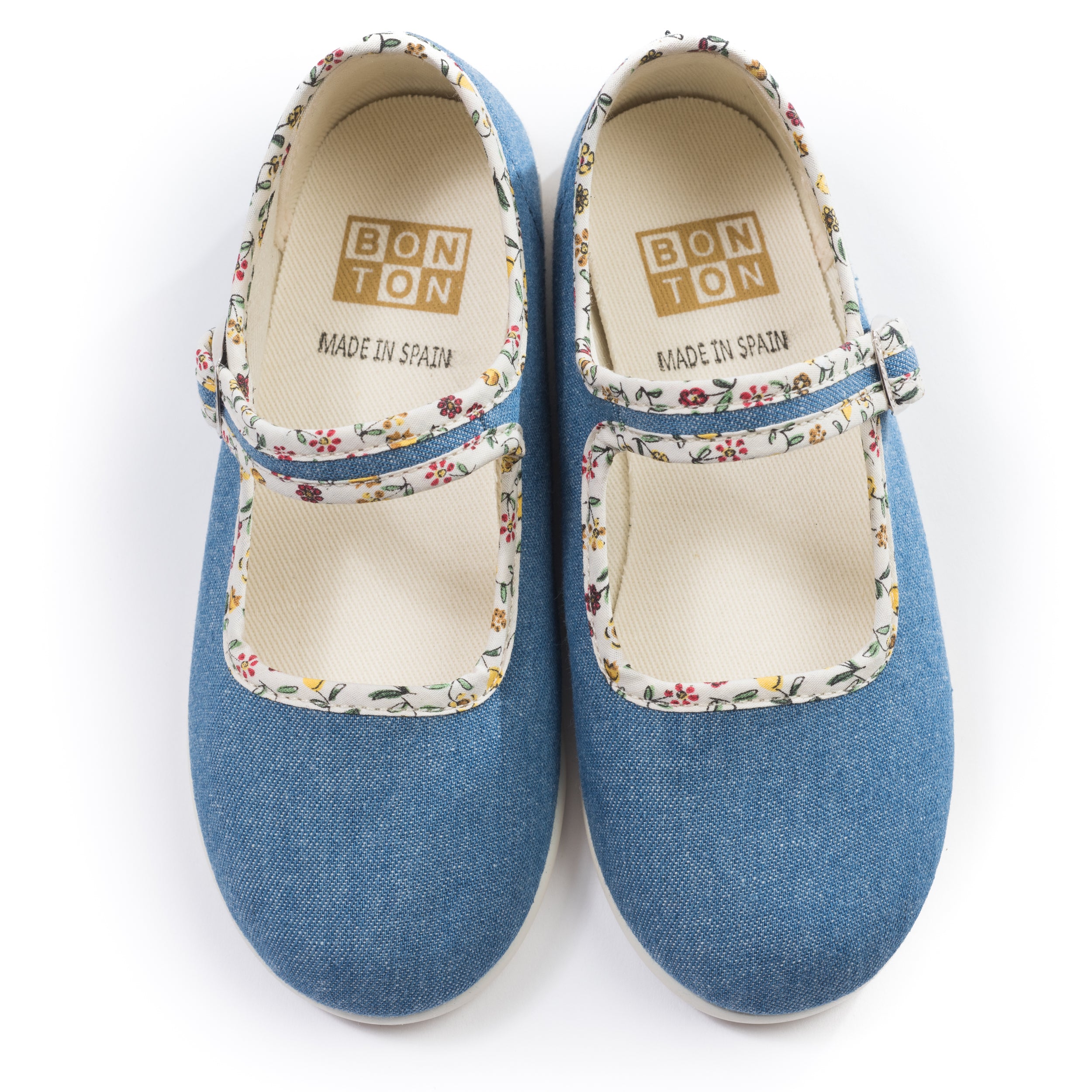 Baby Girls Planined Slippers With Buckle