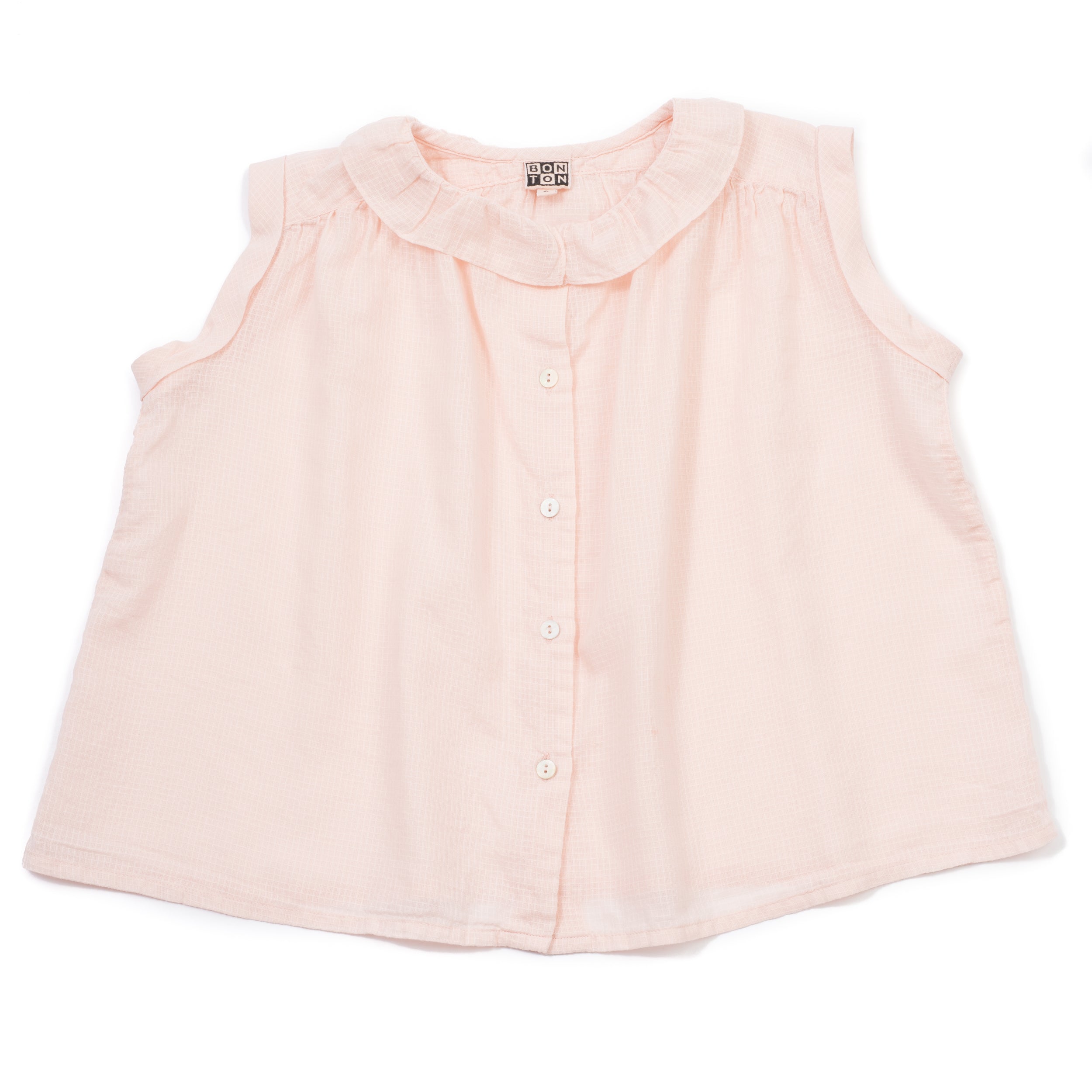 Girls Rose Blossom Cotton Top