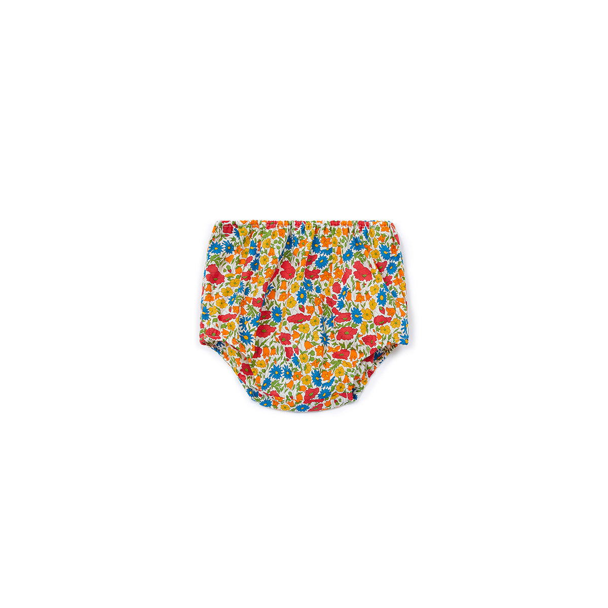 Baby Girls Red Cotton Bloomers