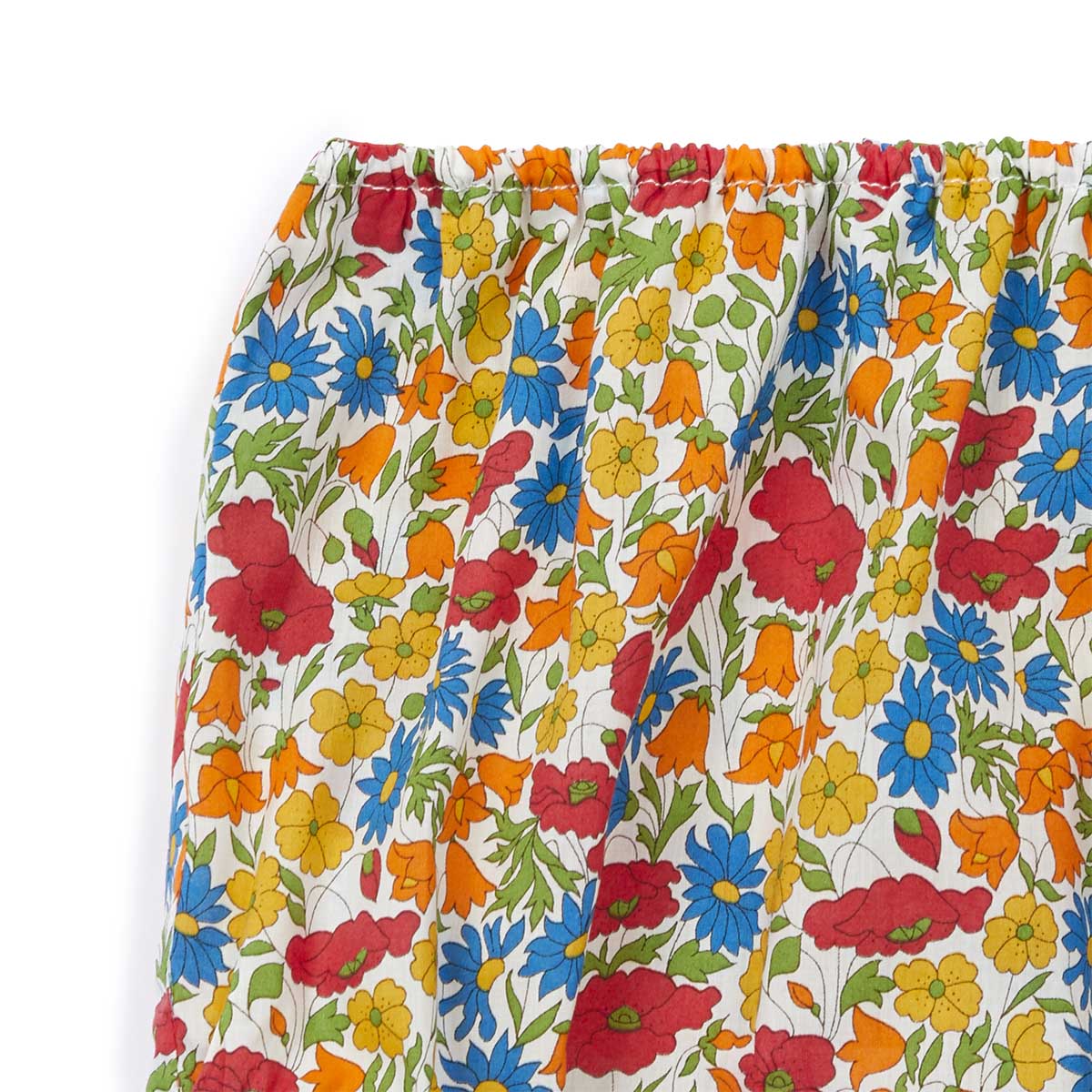 Baby Girls Red Cotton Bloomers
