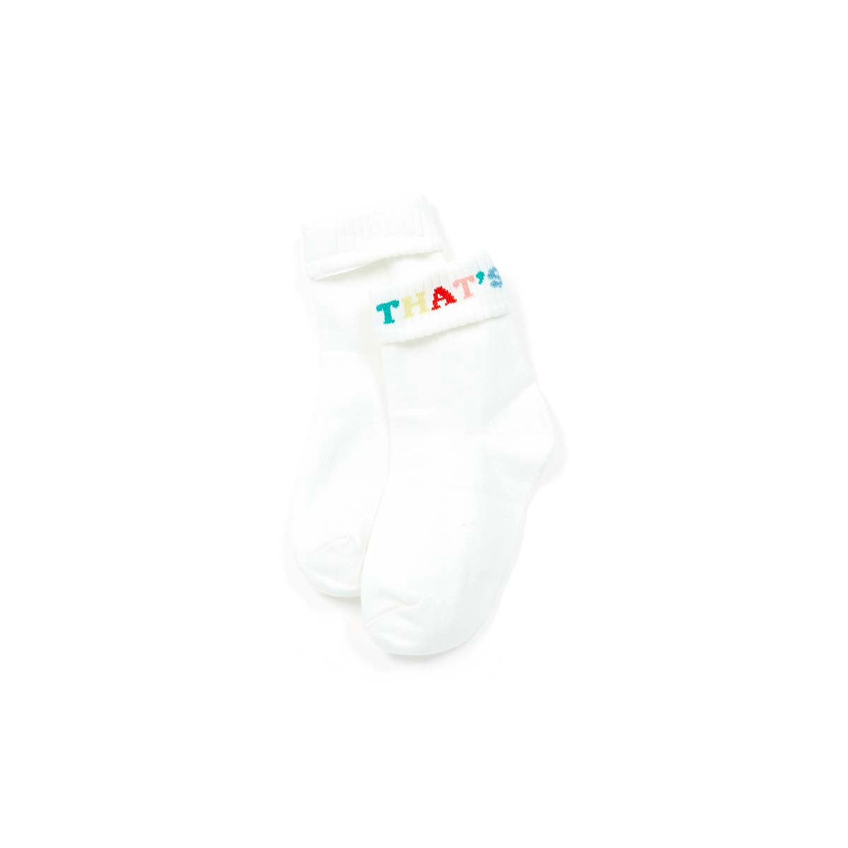 Girls White Cotton Socks