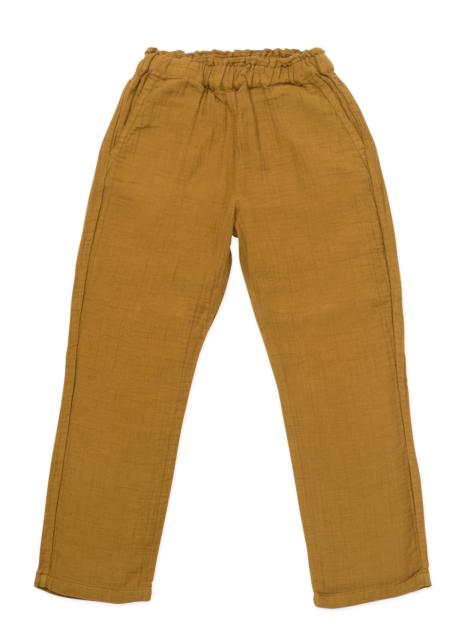 Boys & Girls Olive Cotton Trousers