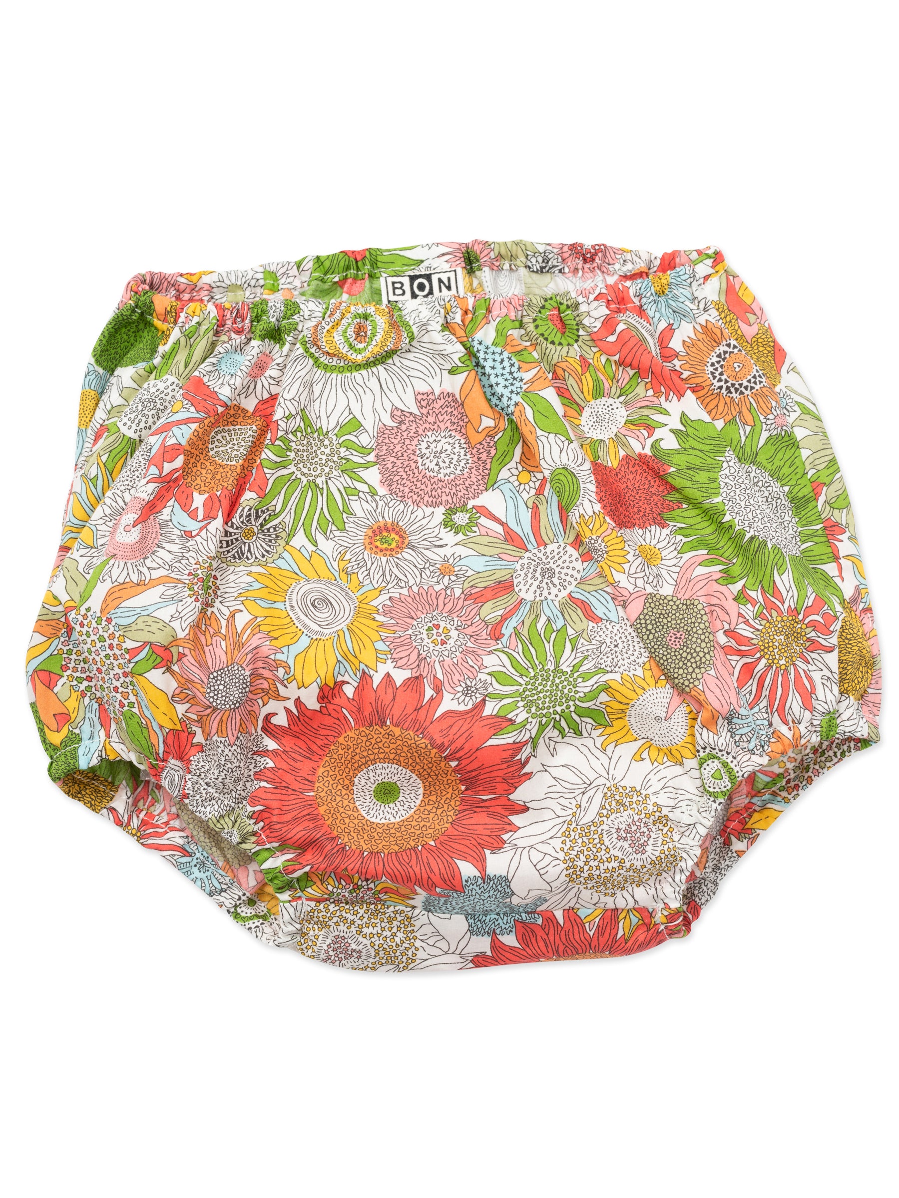 Baby Girls Multicolor Flower Cotton Bloomers