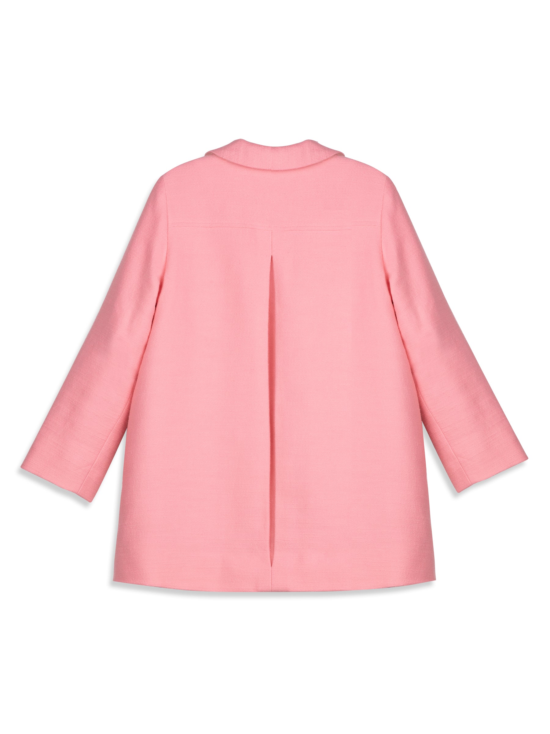 Girls Pink Strawberry Coat