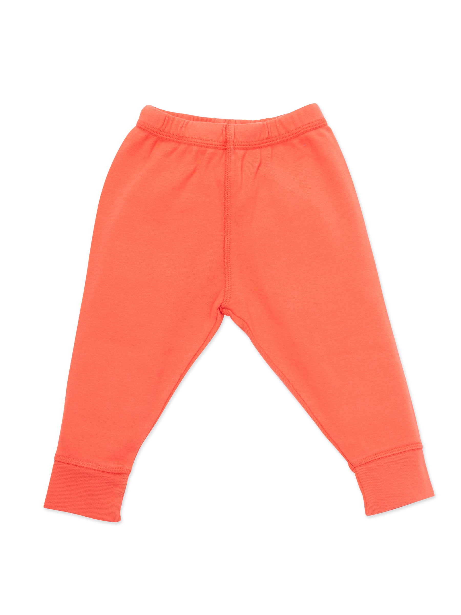 Baby Girls Bright Pink Cotton Trousers