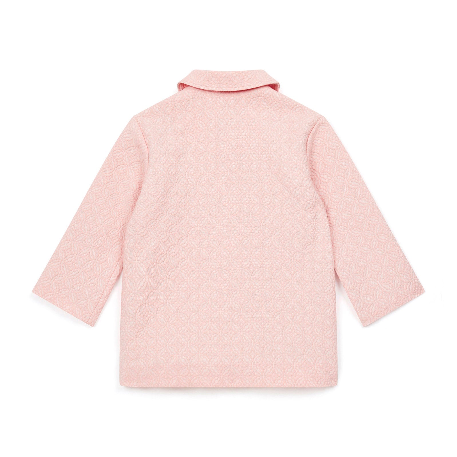 Girls Pink Cotton Coat