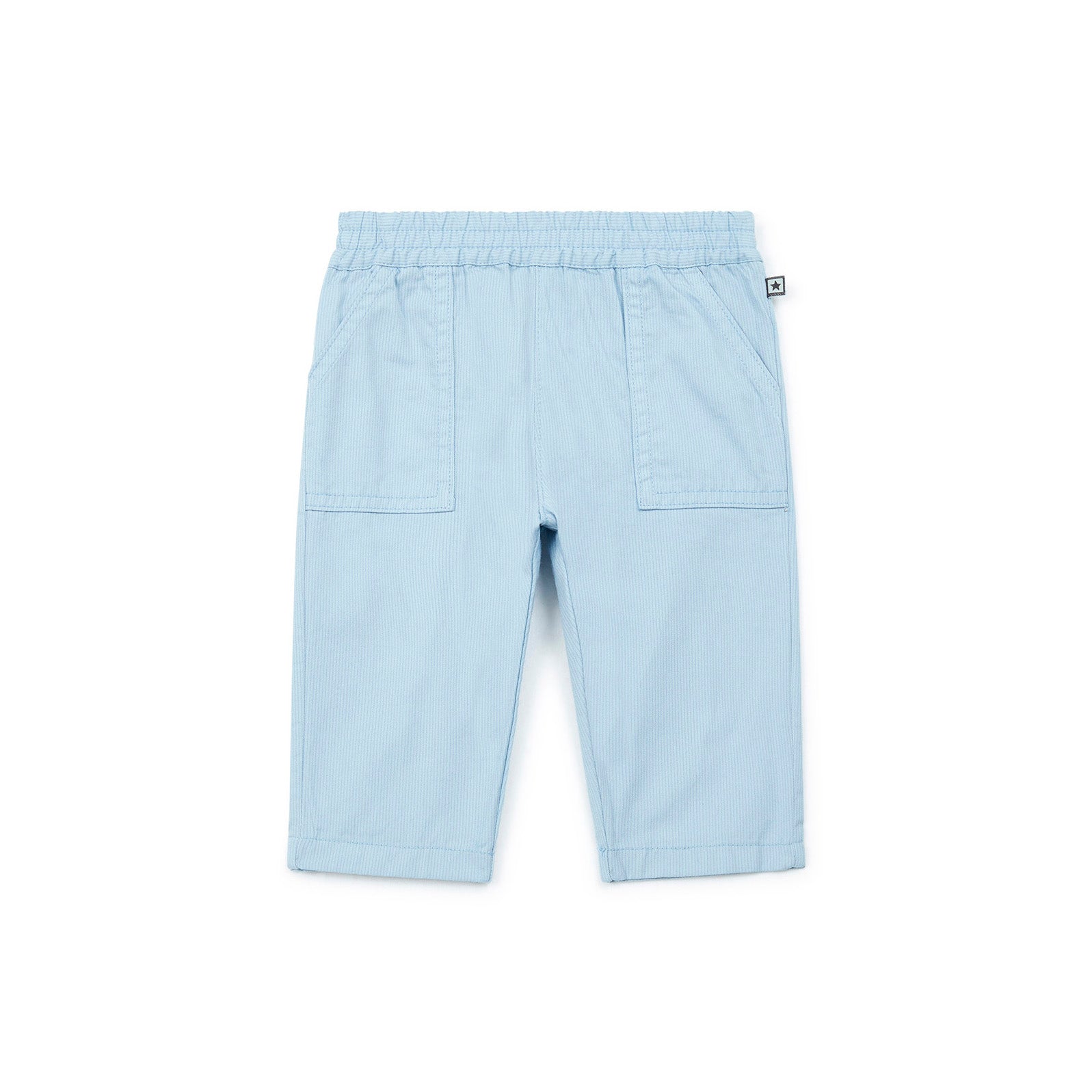 Baby Boys Blue Cotton Shorts