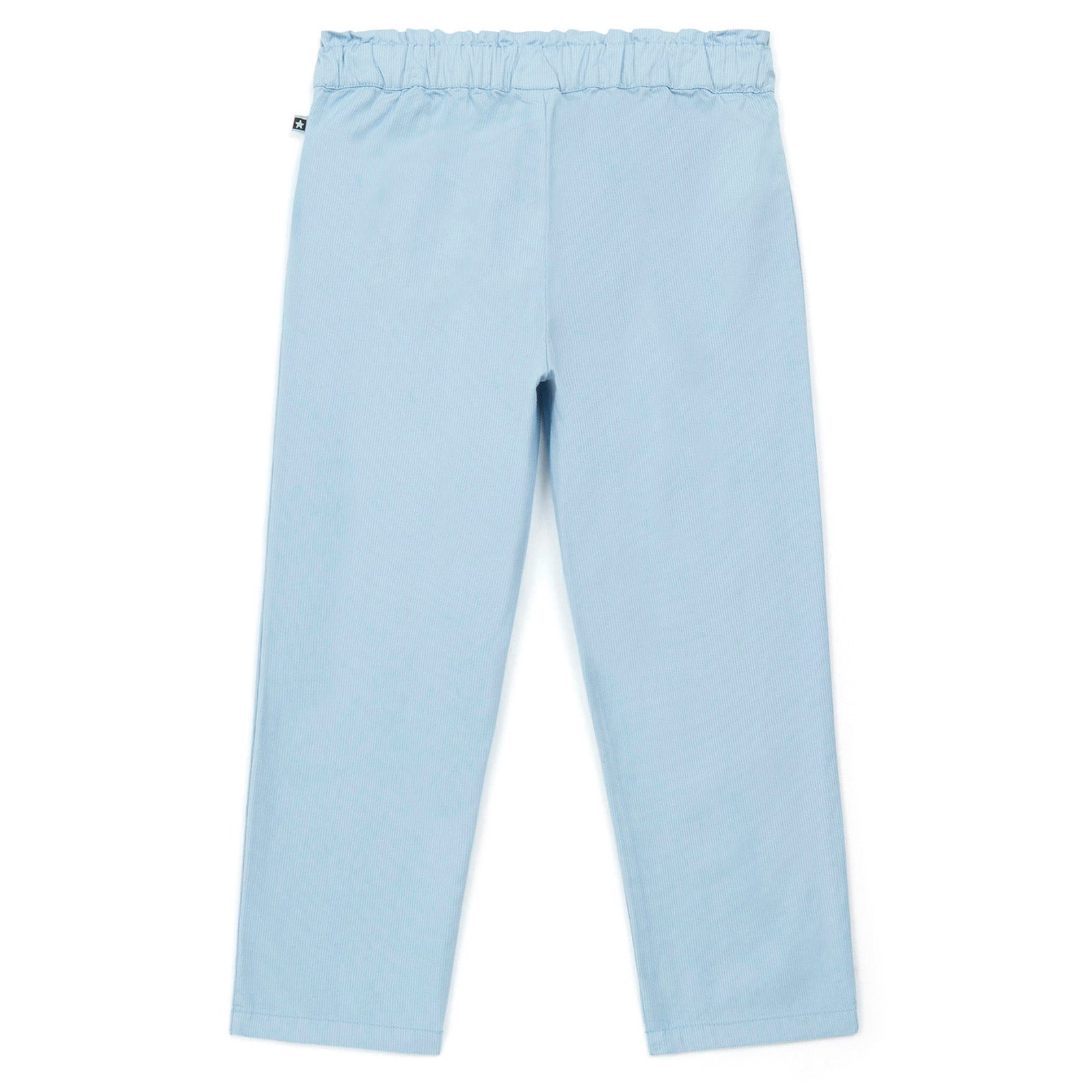 Girls Blue Cotton Trousers