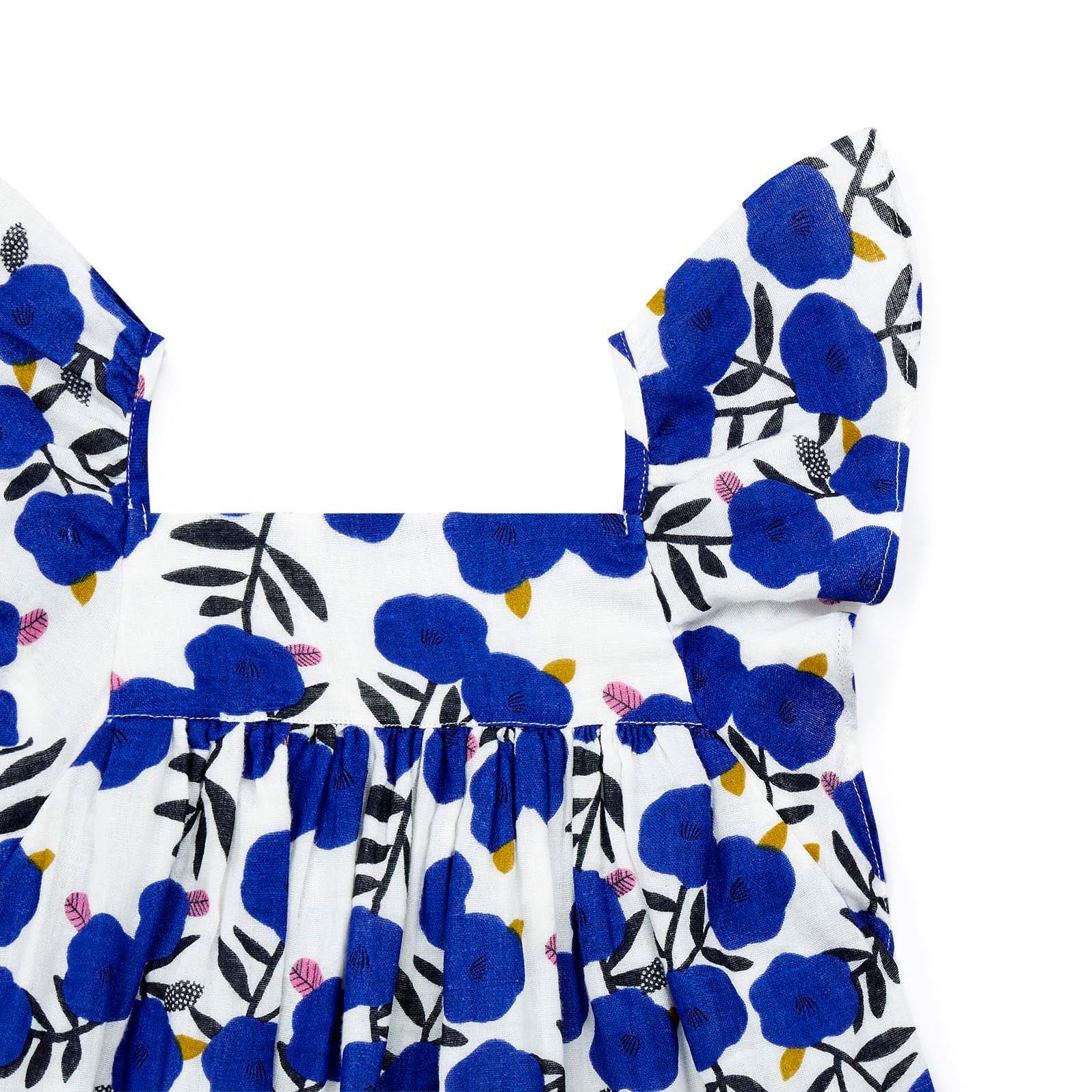 Girls Blue Cotton Top