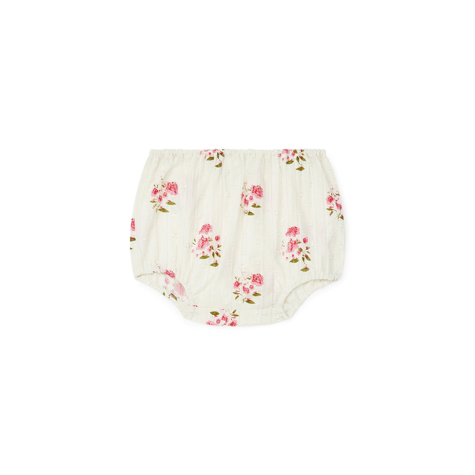 Baby Girls White Cotton Bloomers