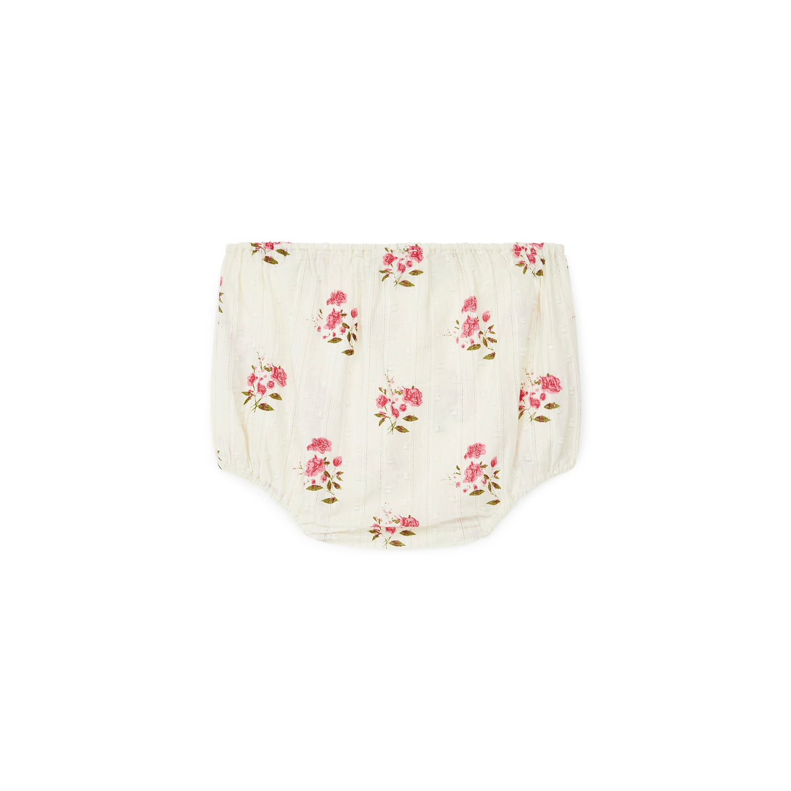Baby Girls White Cotton Bloomers