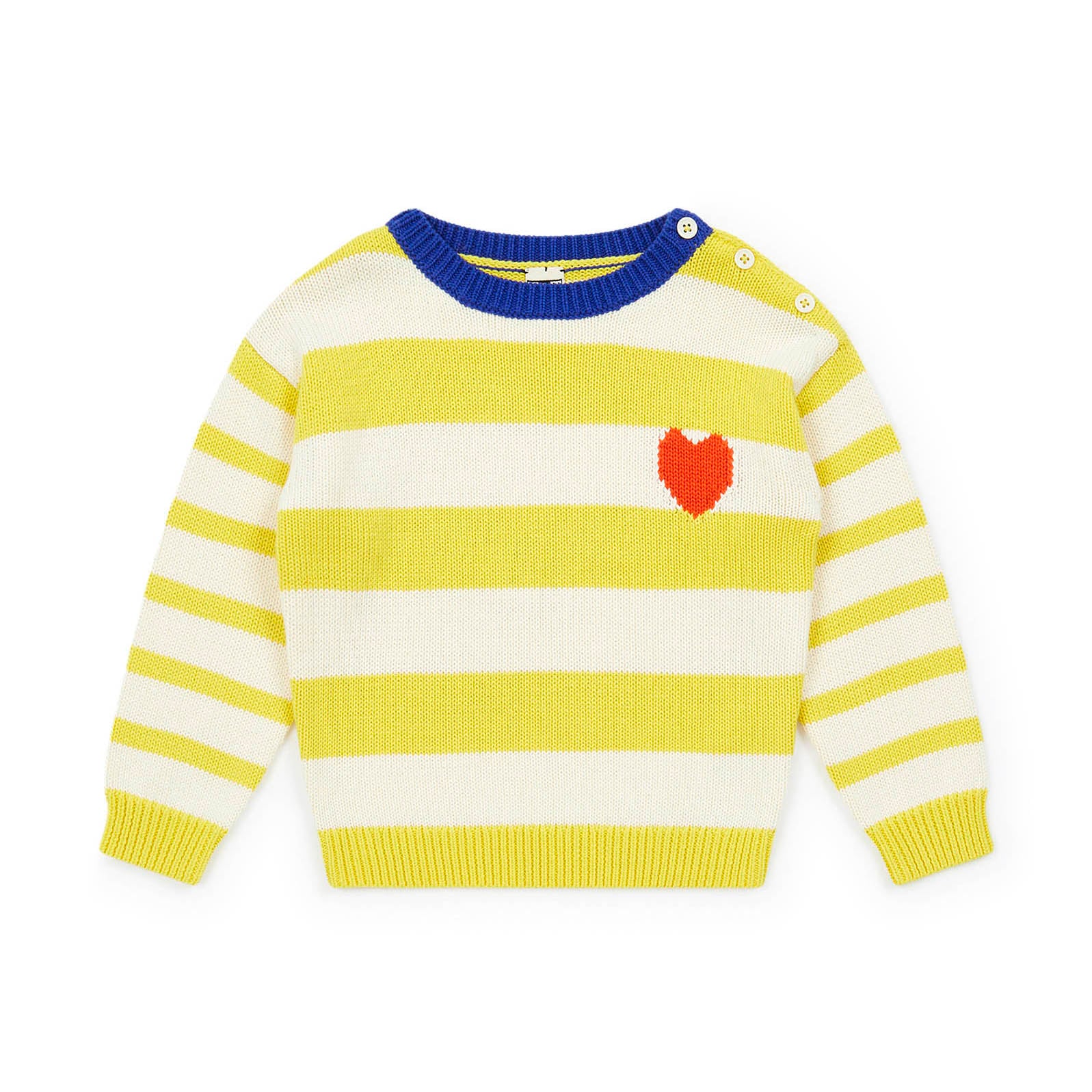 Boys & Girls Yellow Stripe Sweater