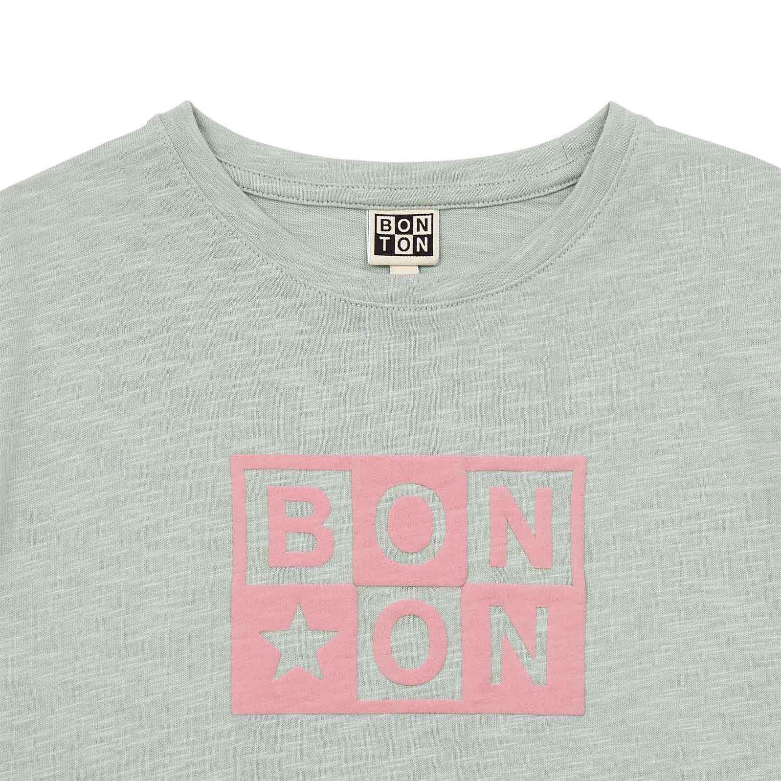 Boys & Girls Grey Logo Cotton T-Shirt