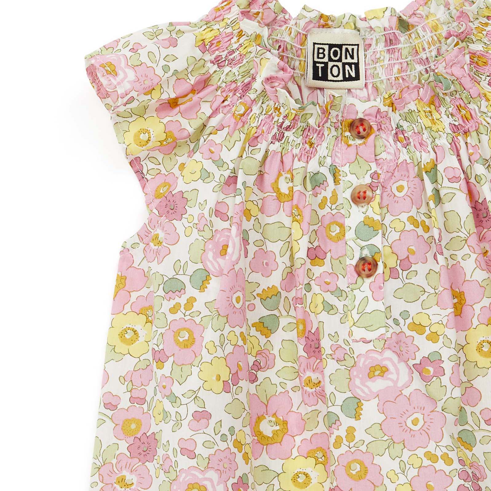 Baby Girls Pink Cotton Top